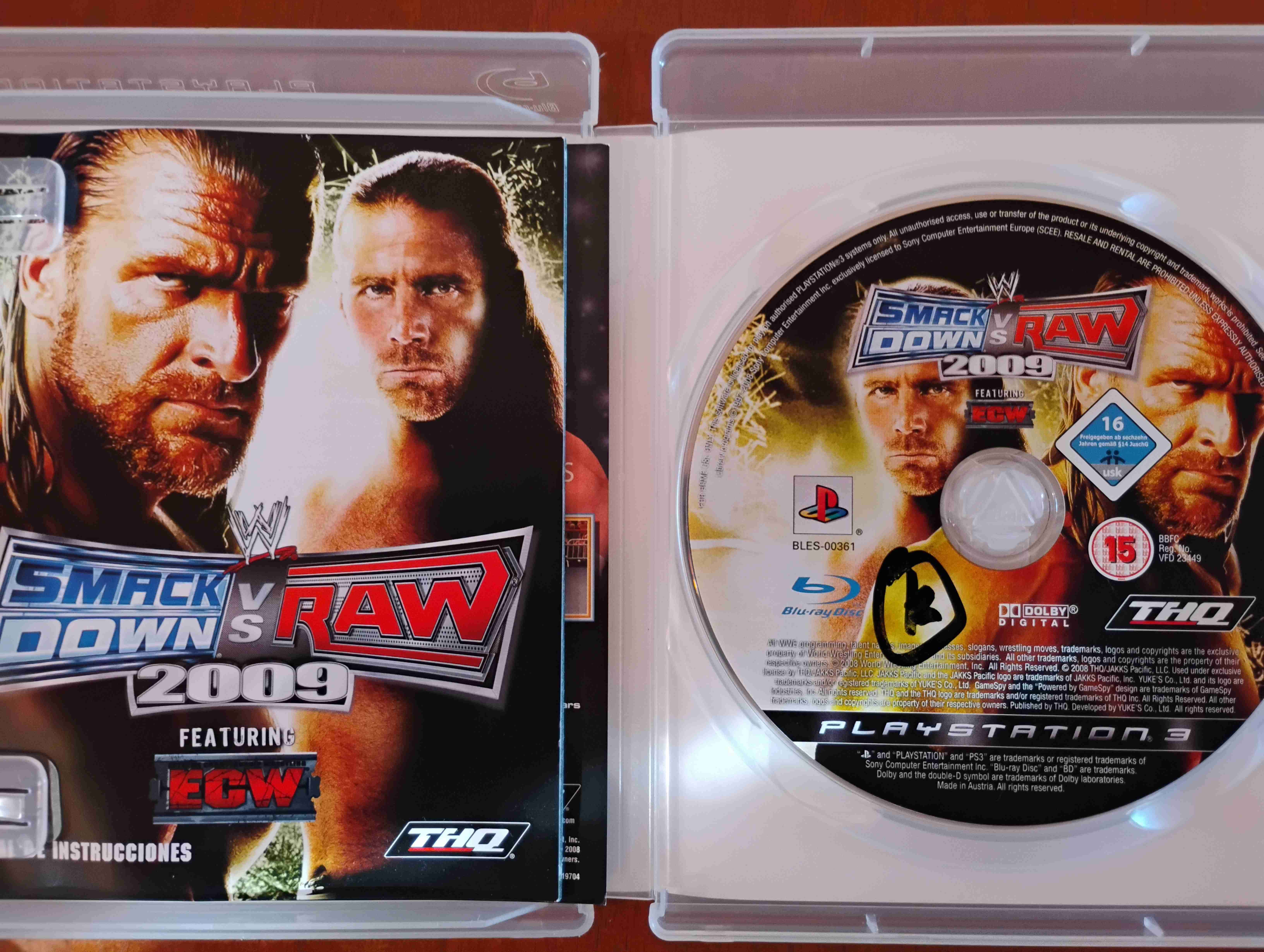 Juego PS3 SmackDown vs RAW 2009 - miniatura 3