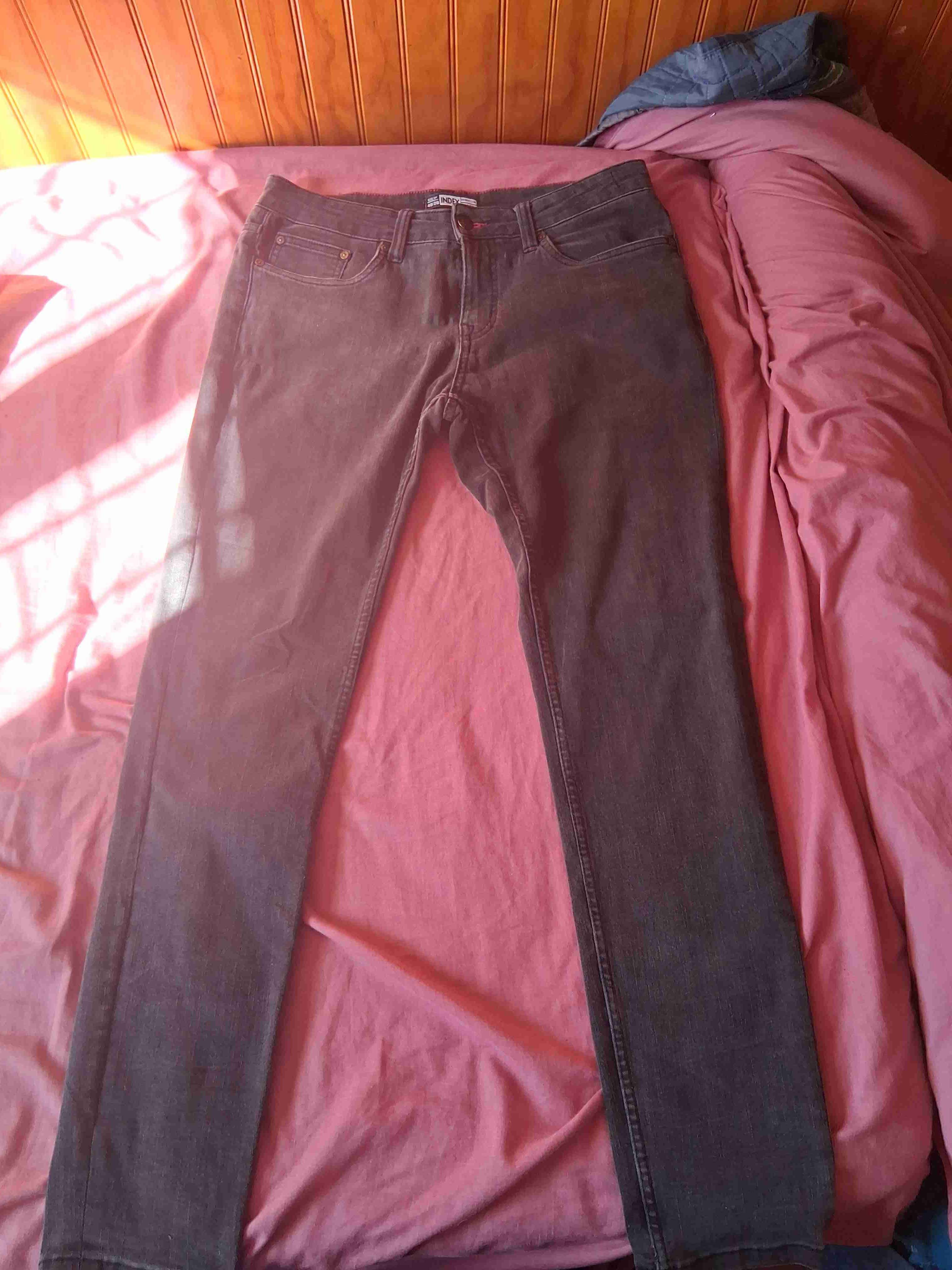 Jeans gris oscuro de hombre - miniatura 1