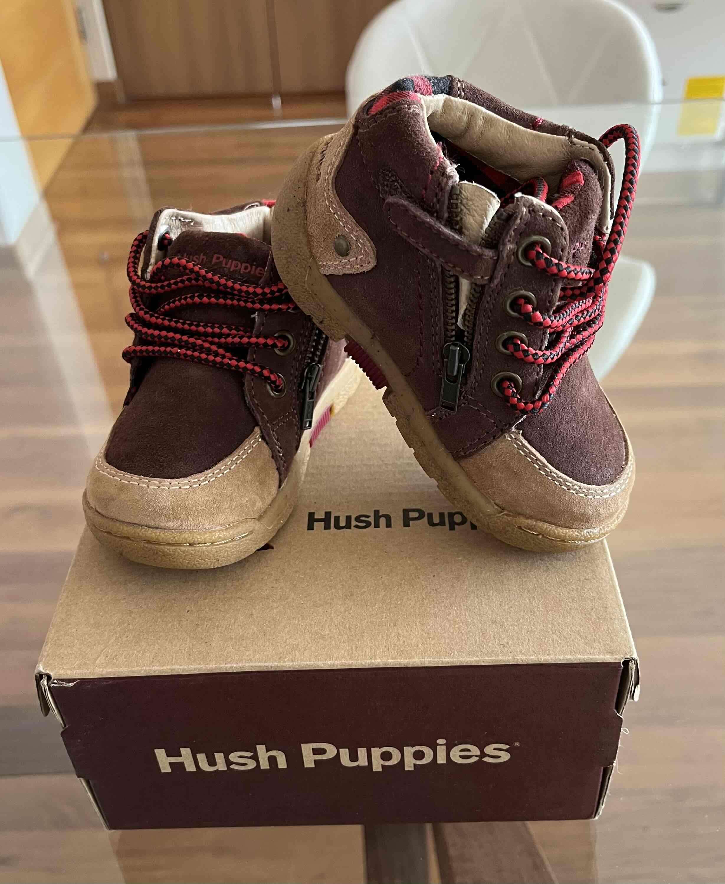 Botines marrón Hush Puppies para niños - miniatura 1