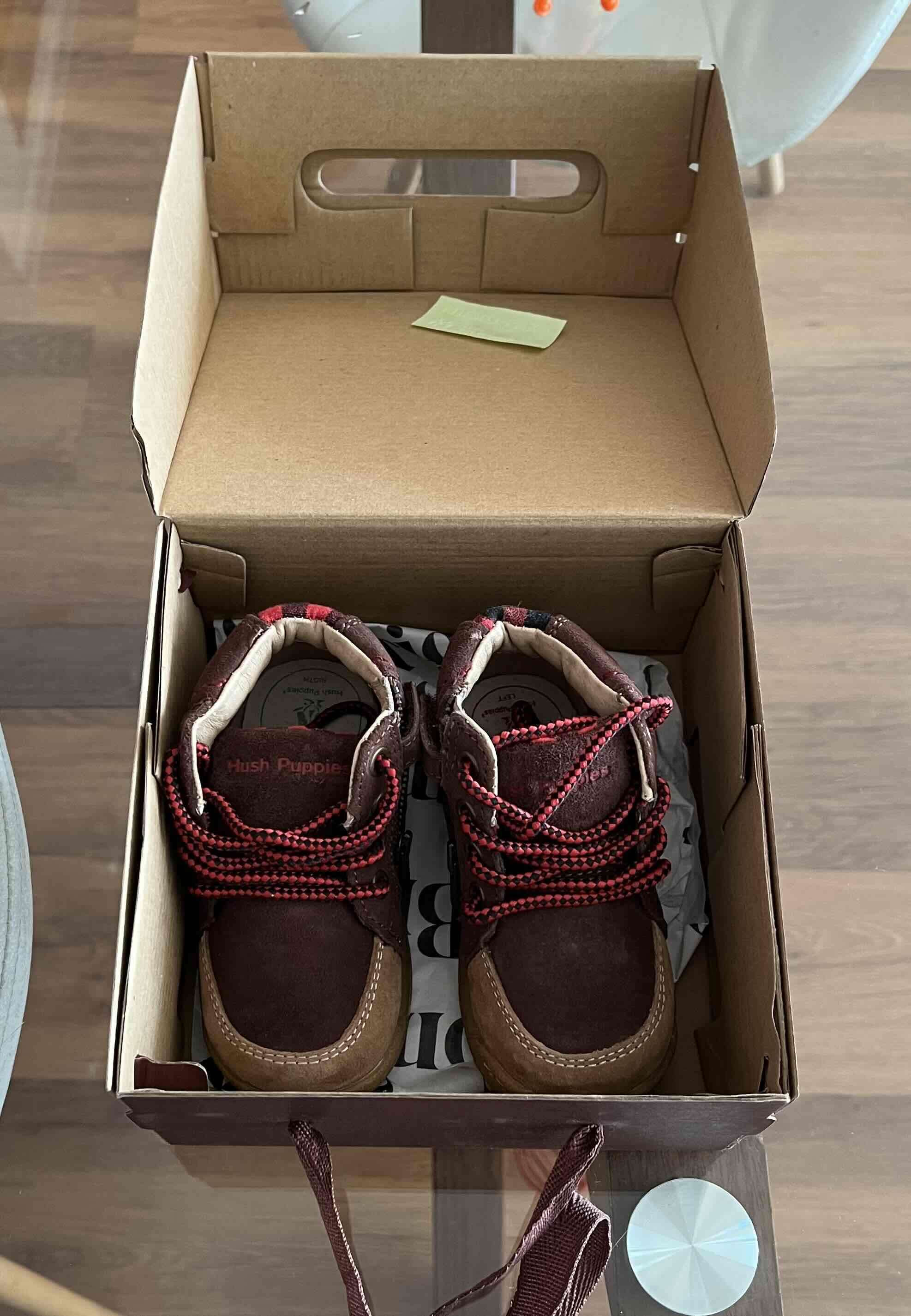 Botines marrón Hush Puppies para niños - miniatura 2