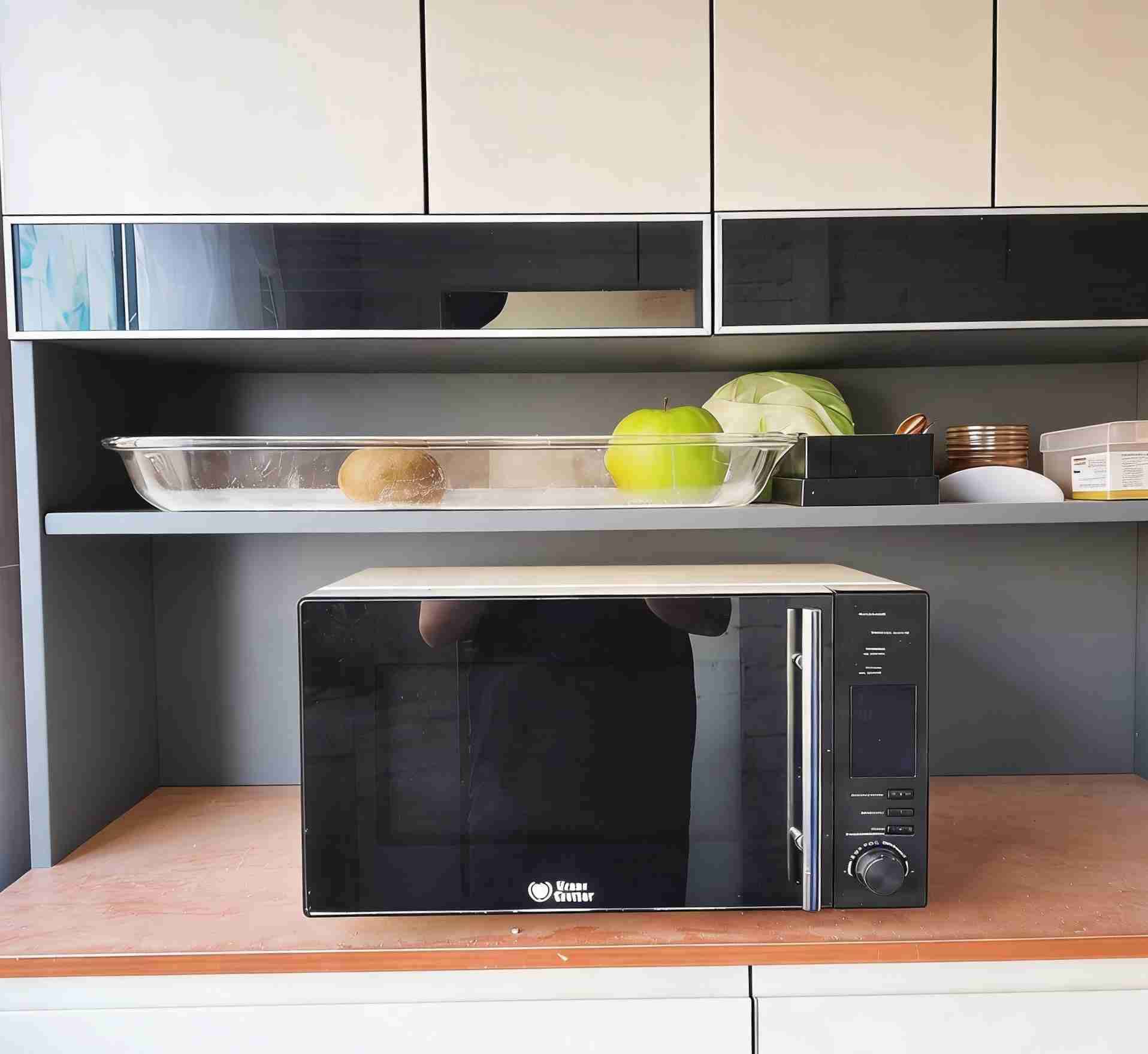 Microondas negro Usher Gutter - miniatura 2