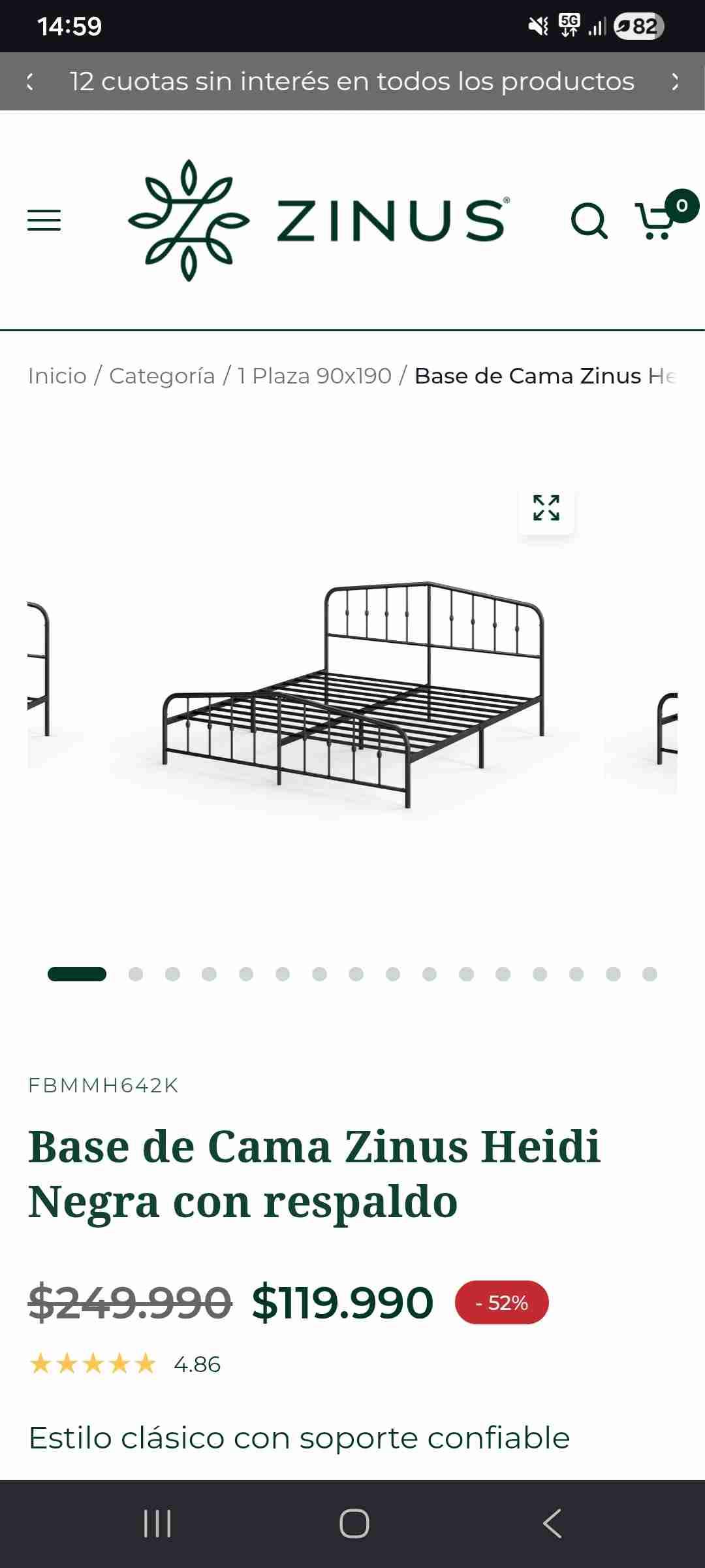 BASE DE CAMA ATEMPORAL - miniatura 2