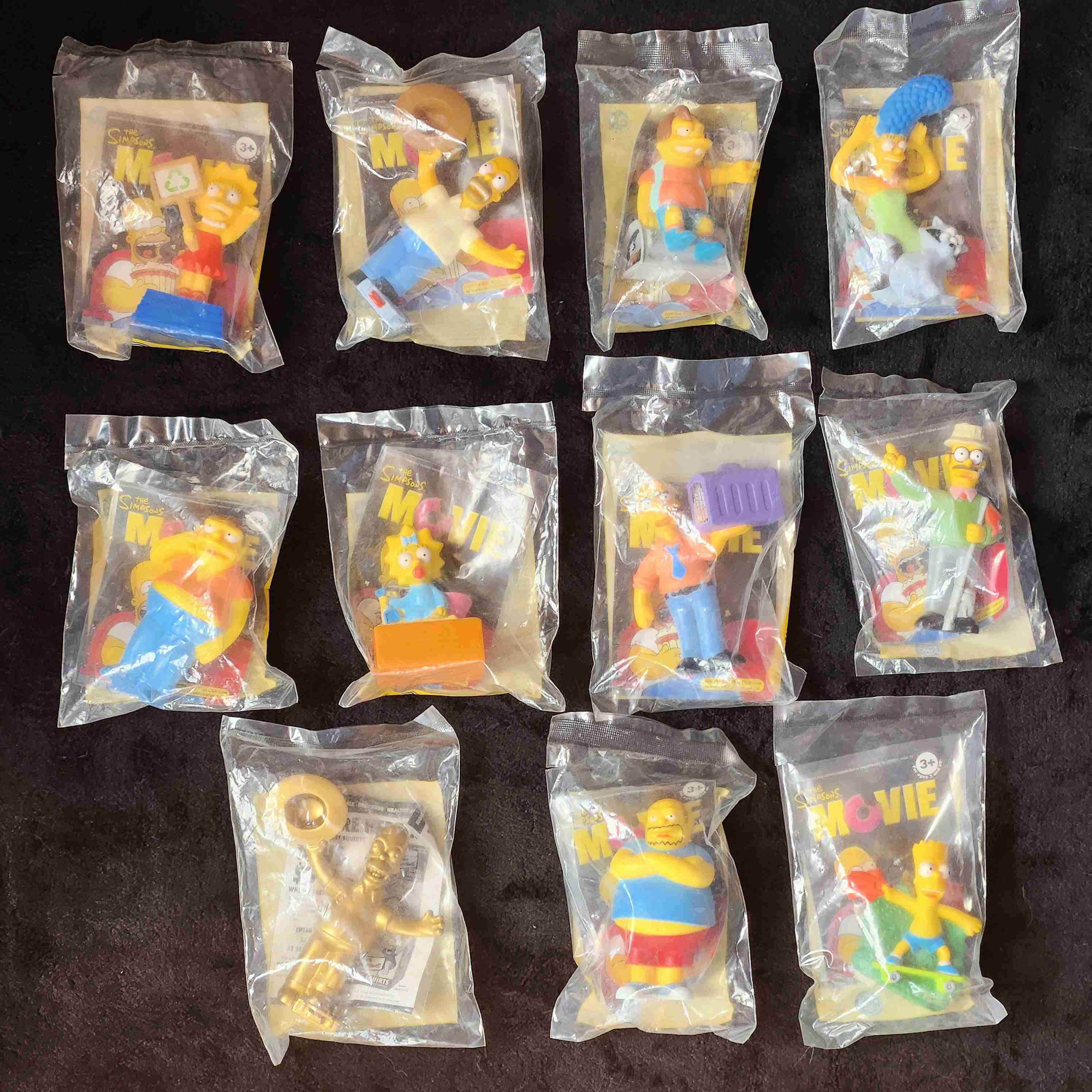 Figuras de Los Simpson, Burger King selladas 2007 - miniatura 1