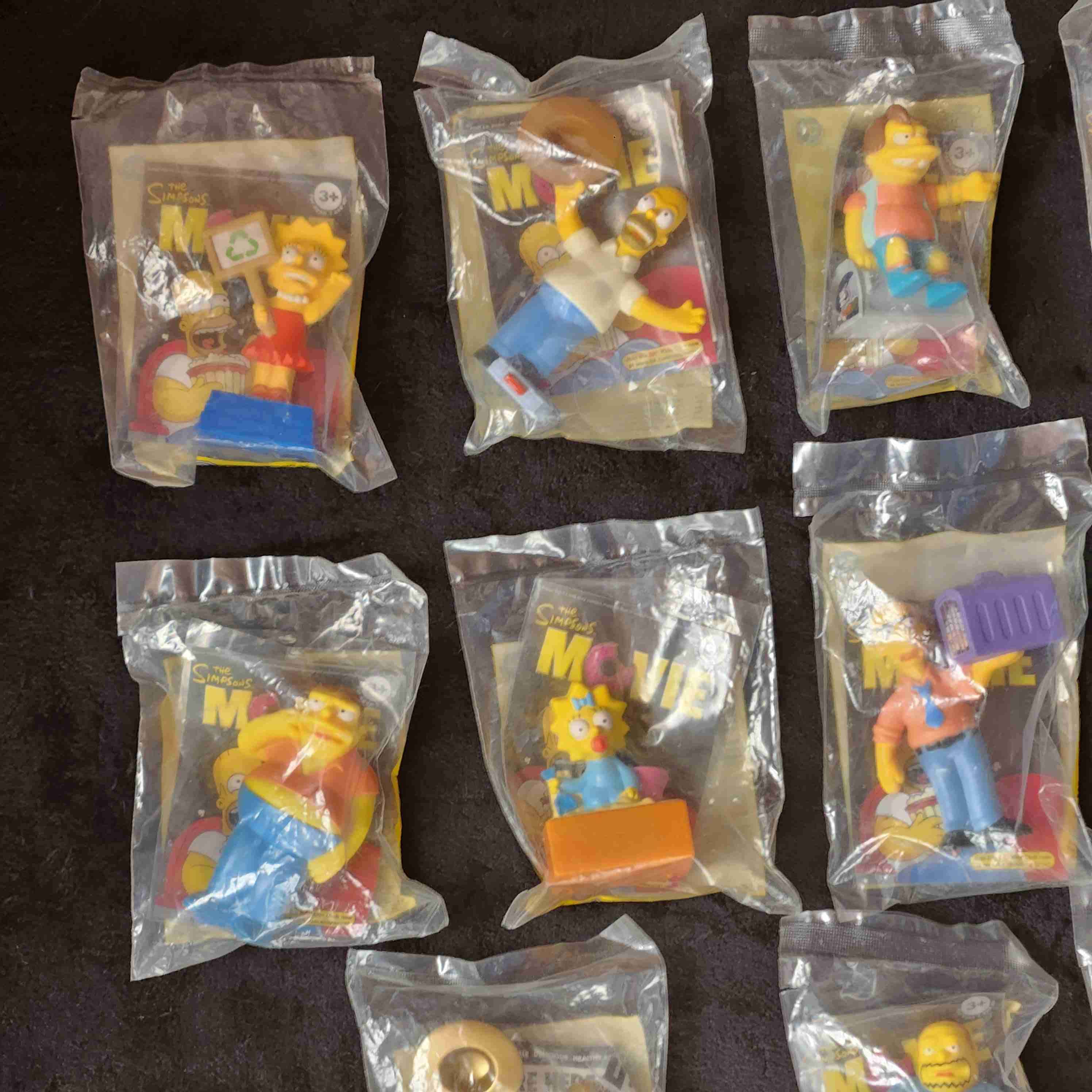 Figuras de Los Simpson, Burger King selladas 2007 - miniatura 3