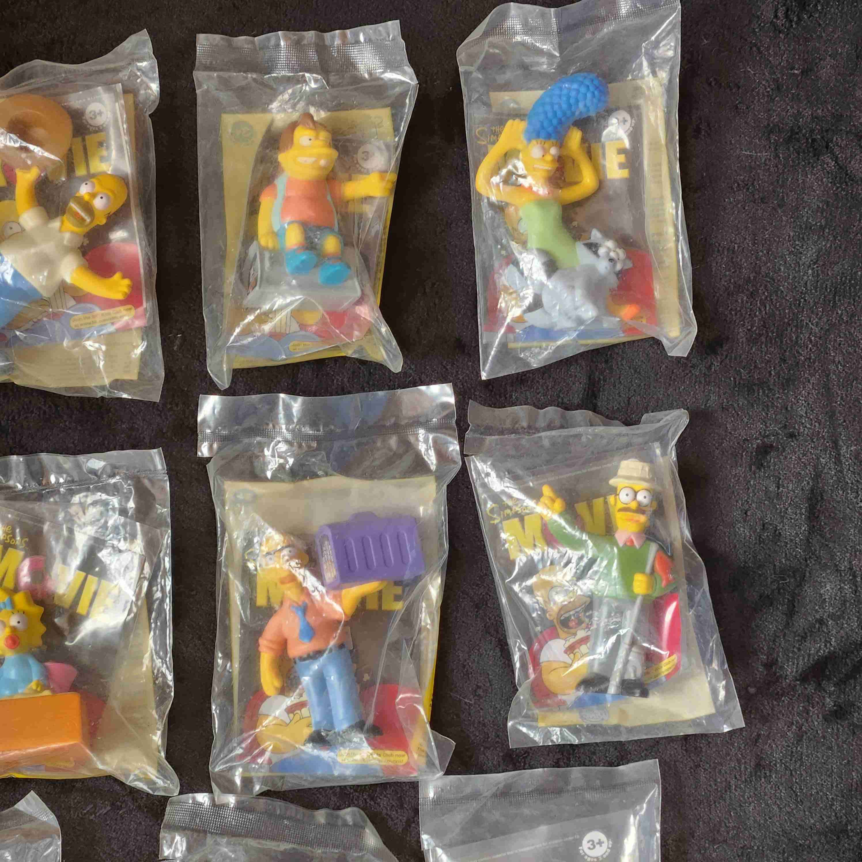 Figuras de Los Simpson, Burger King selladas 2007 - miniatura 4