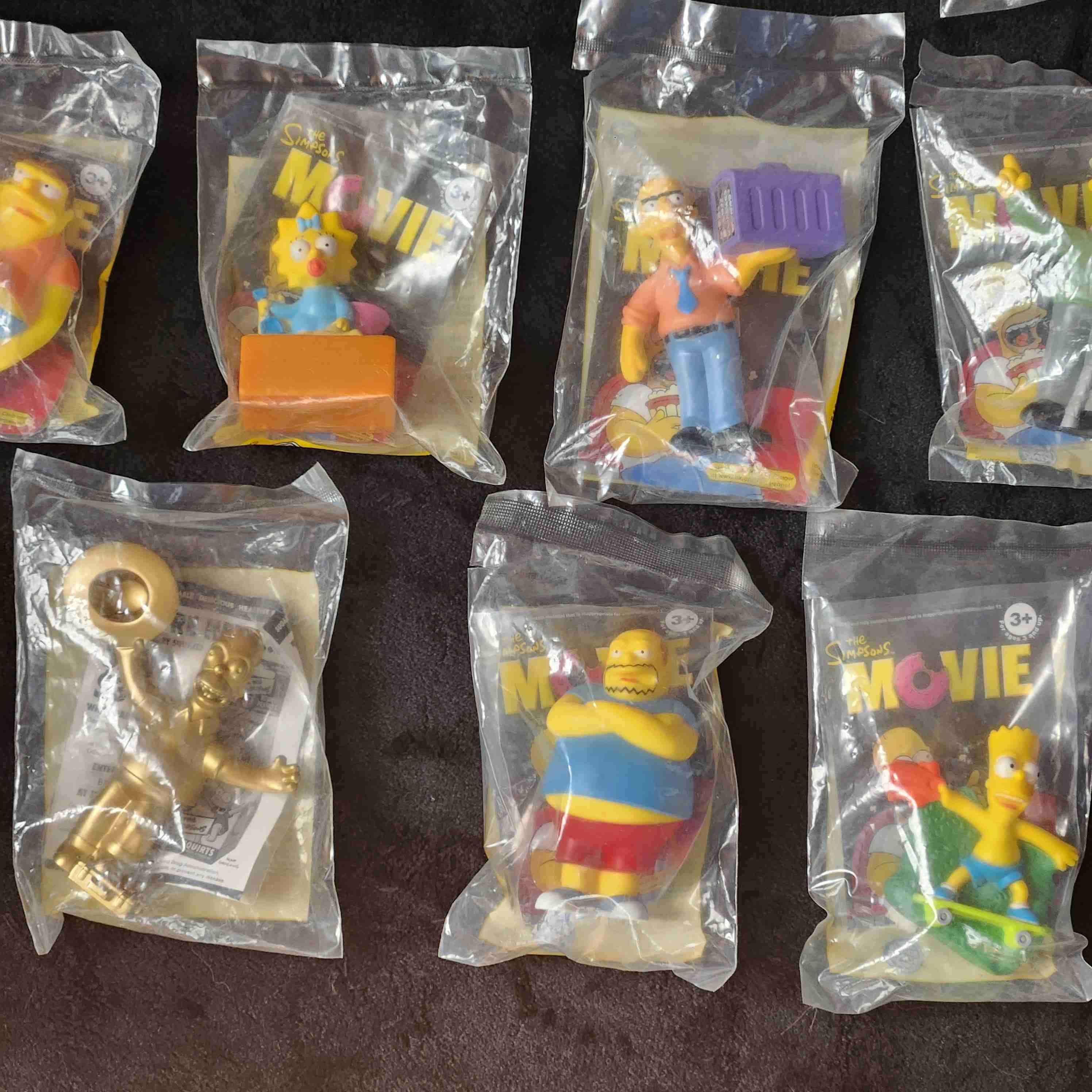Figuras de Los Simpson, Burger King selladas 2007 - miniatura 5