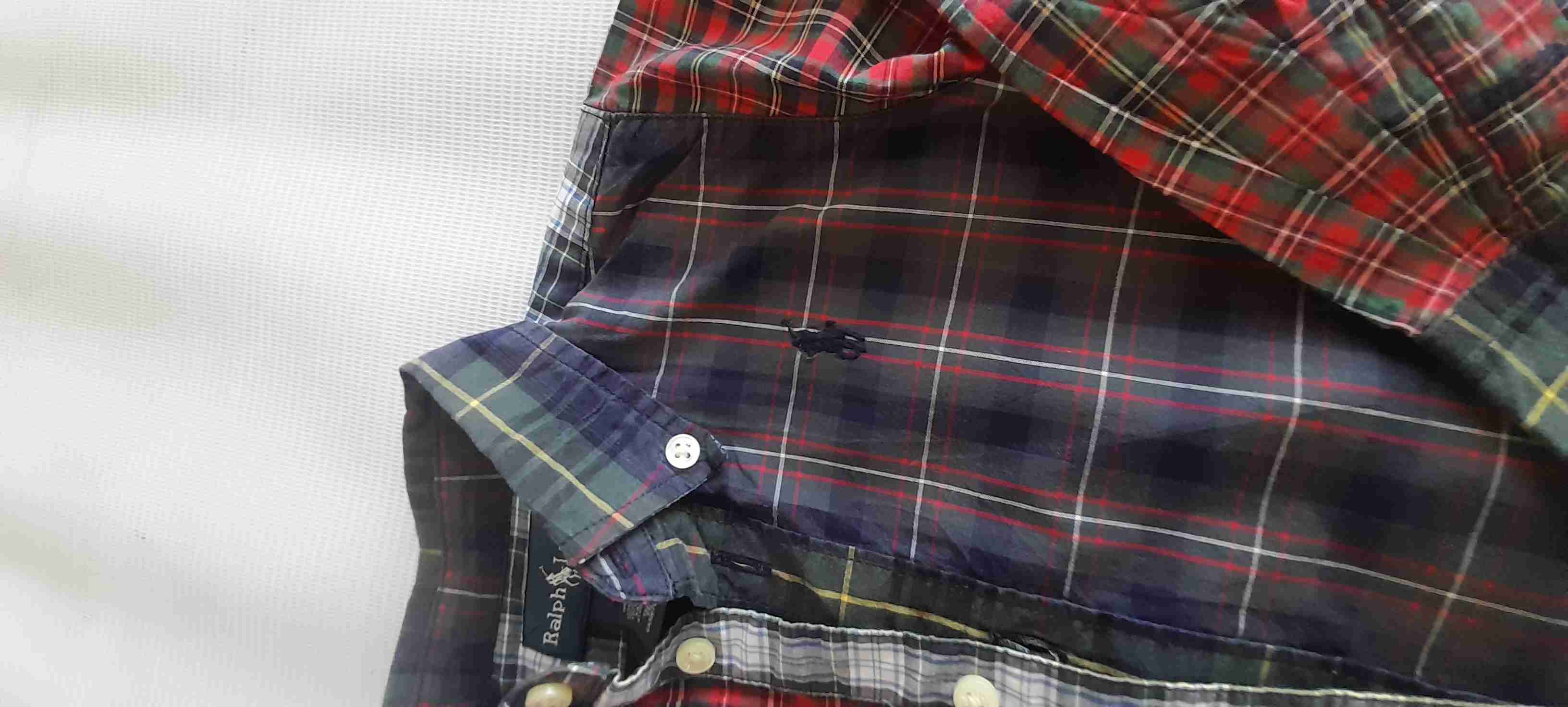 Camisa infantil a cuadros - miniatura 5