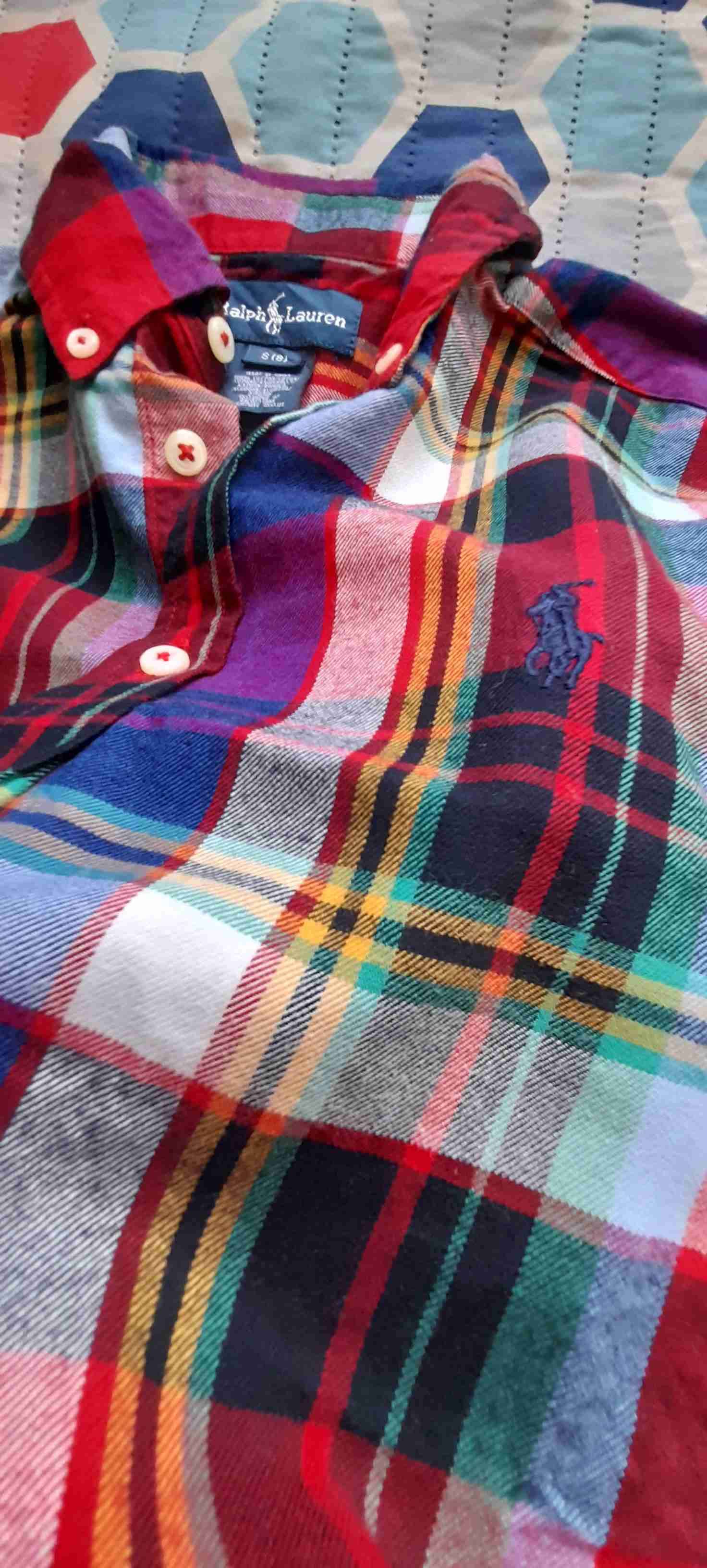 Camisa a cuadros de colores - miniatura 2