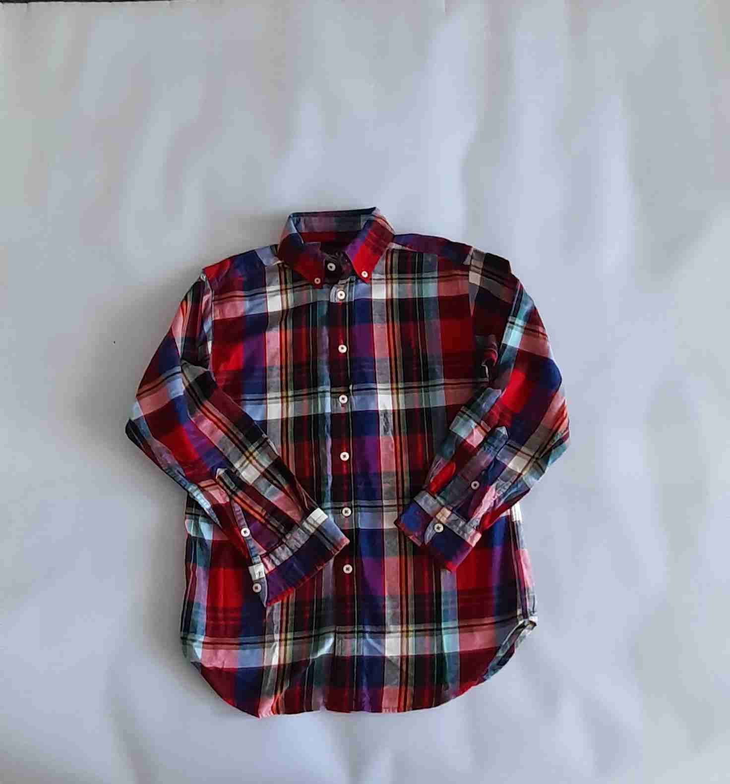 Camisa a cuadros de colores - miniatura 3