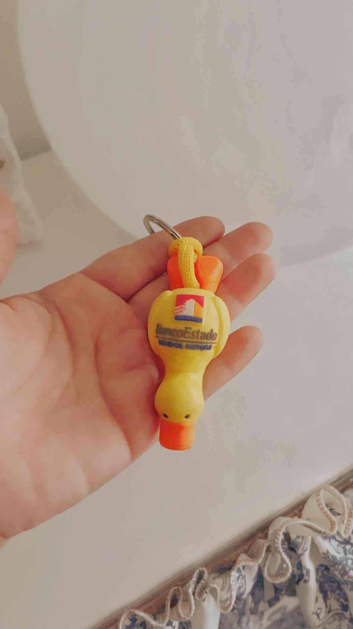 Llavero vintage banco estado - miniatura 2