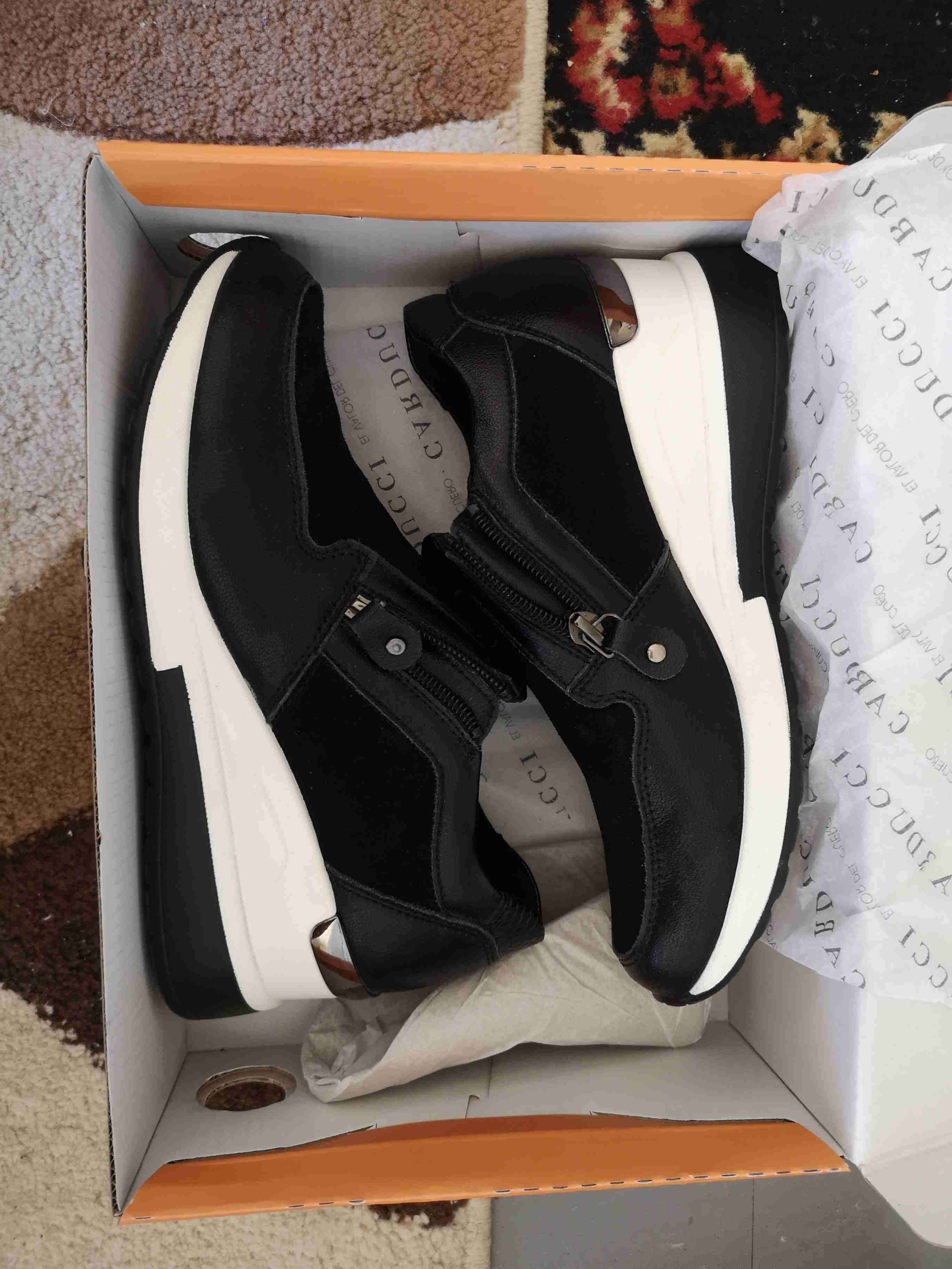 Zapatos negros talla 37 - miniatura 4