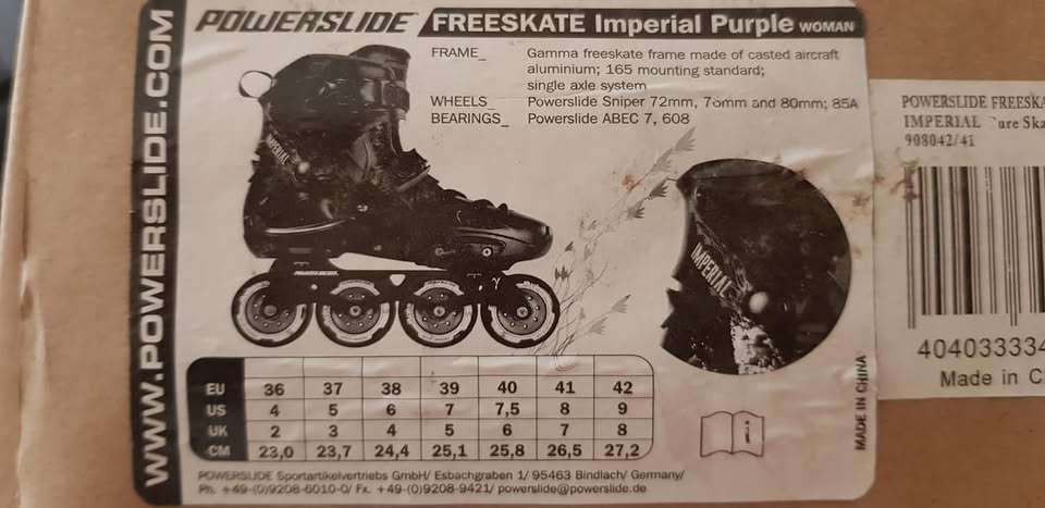 Patines powerslide imperial de mujer. Casi nuevos. - miniatura 5