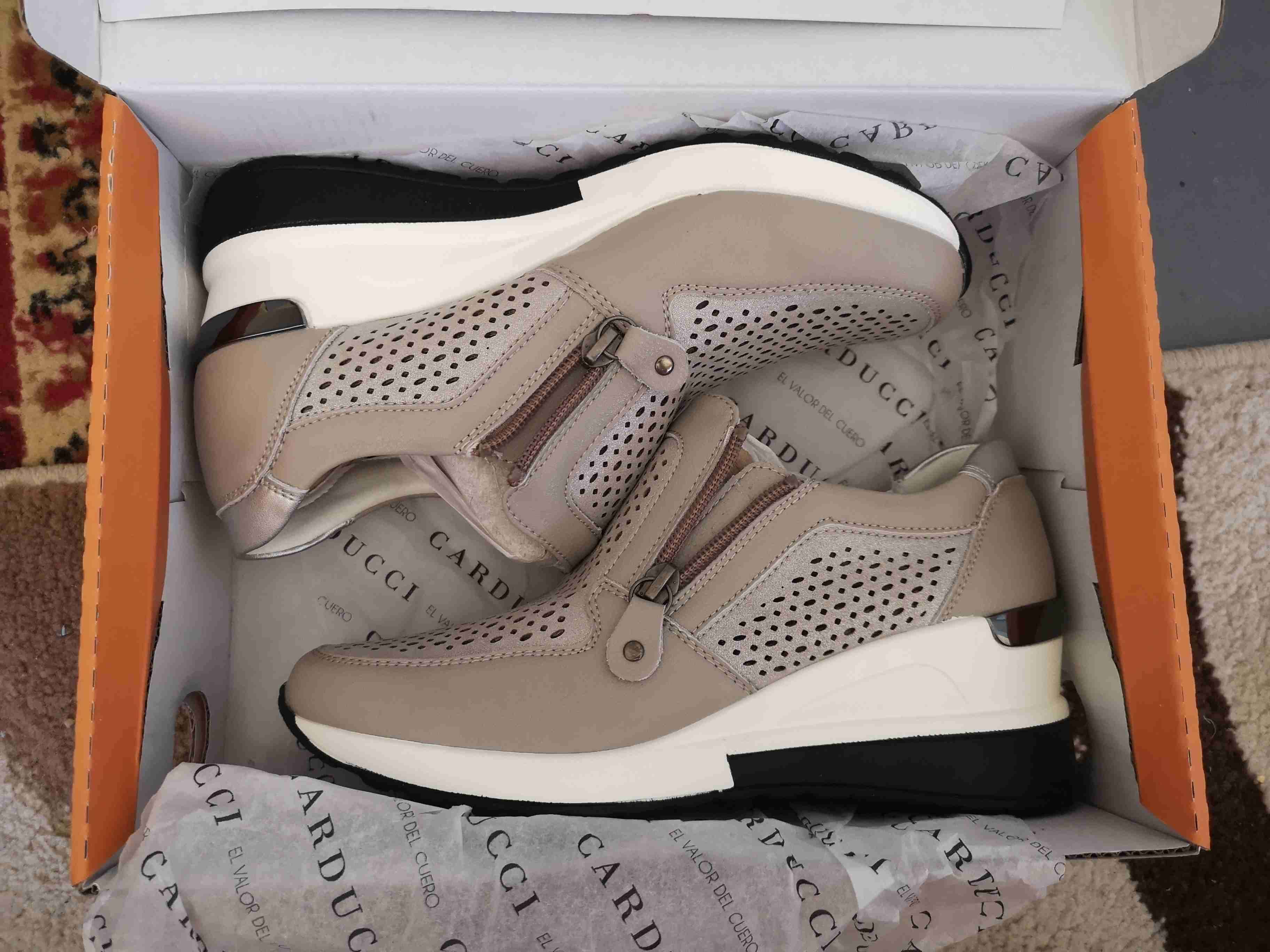 Zapatillas plateadas con cierre - miniatura 3