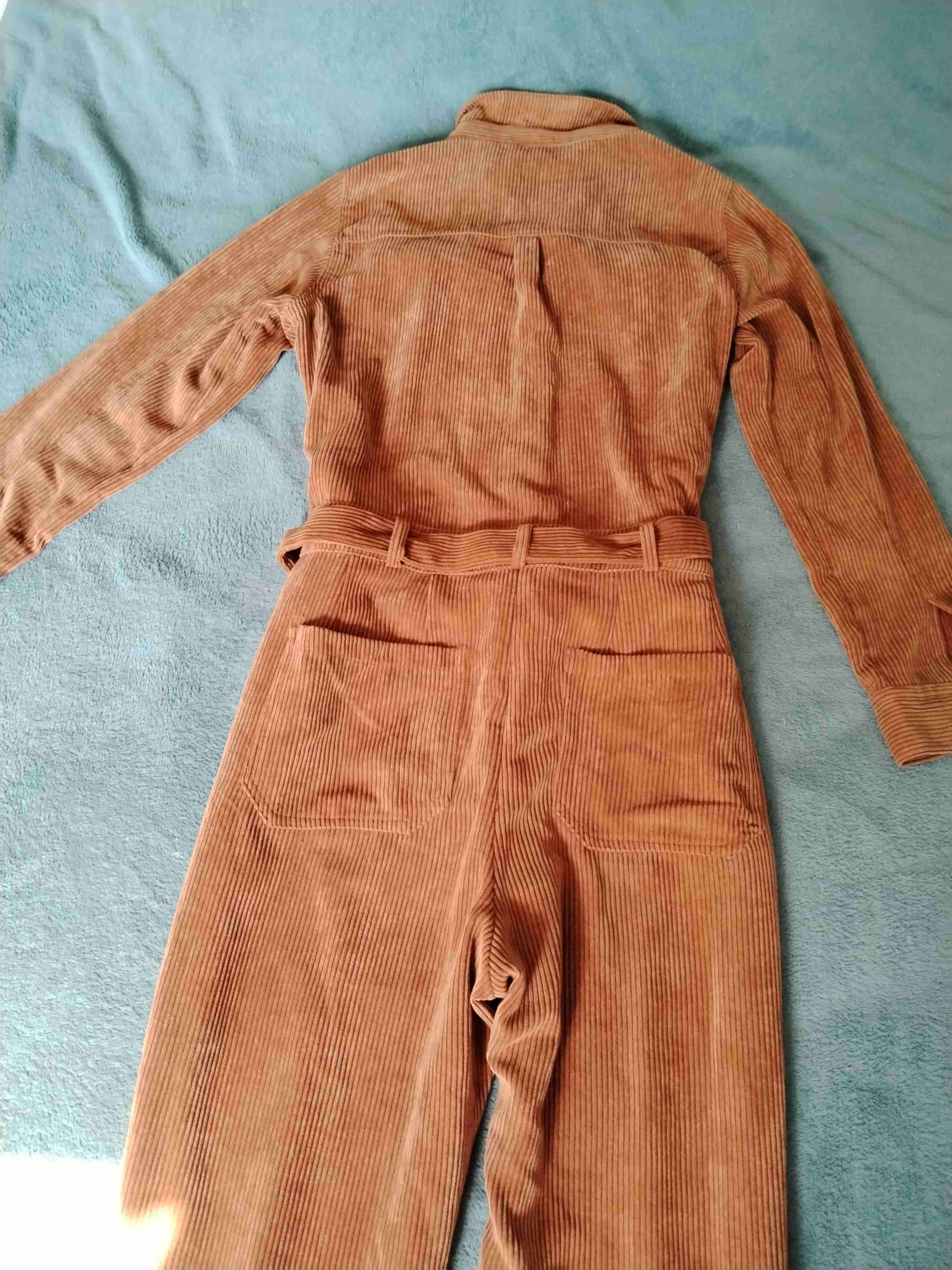 Enterito de pana color café - miniatura 4