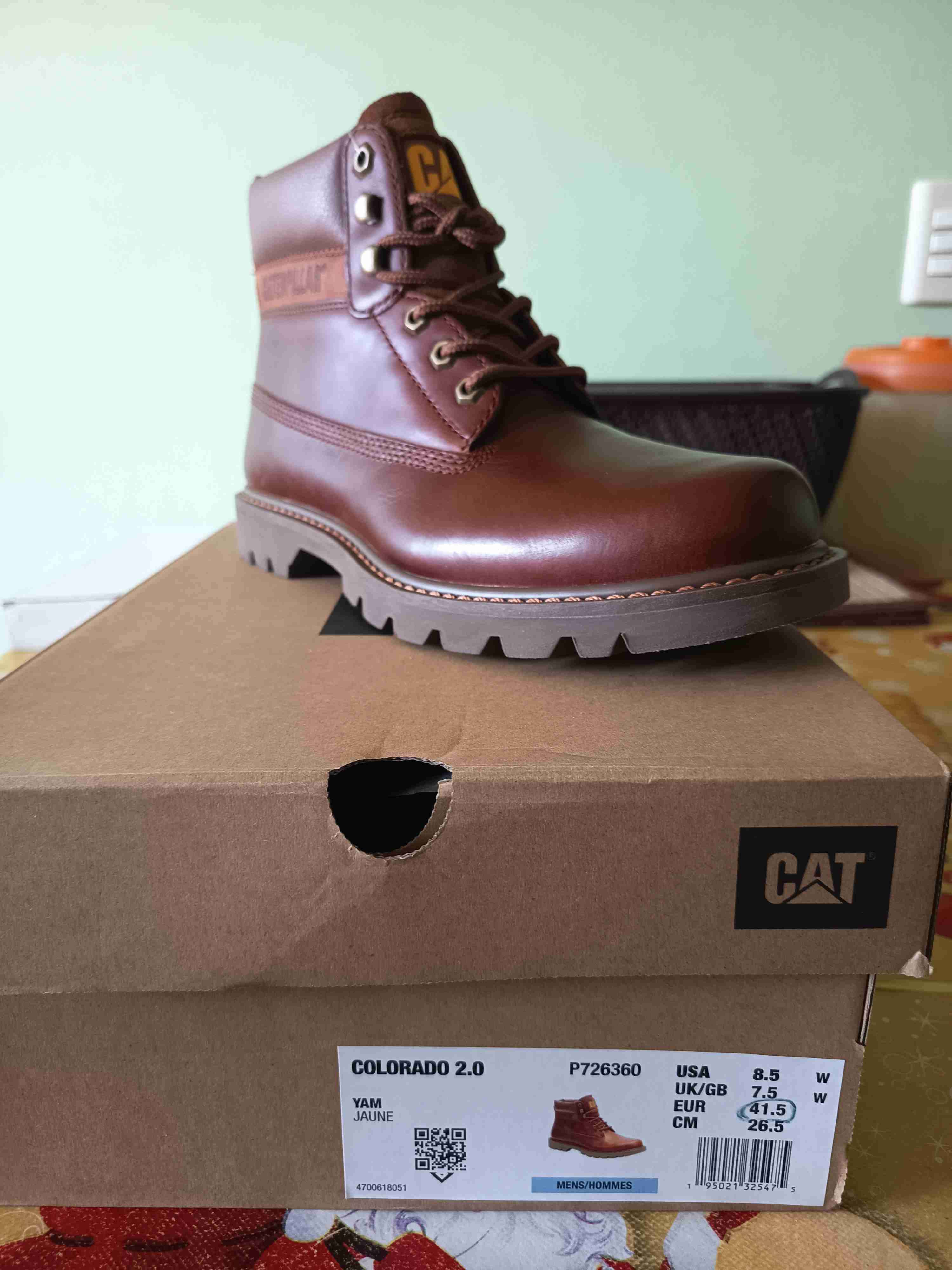 Botas CAT Colorado 2.0 Marrones - miniatura 1
