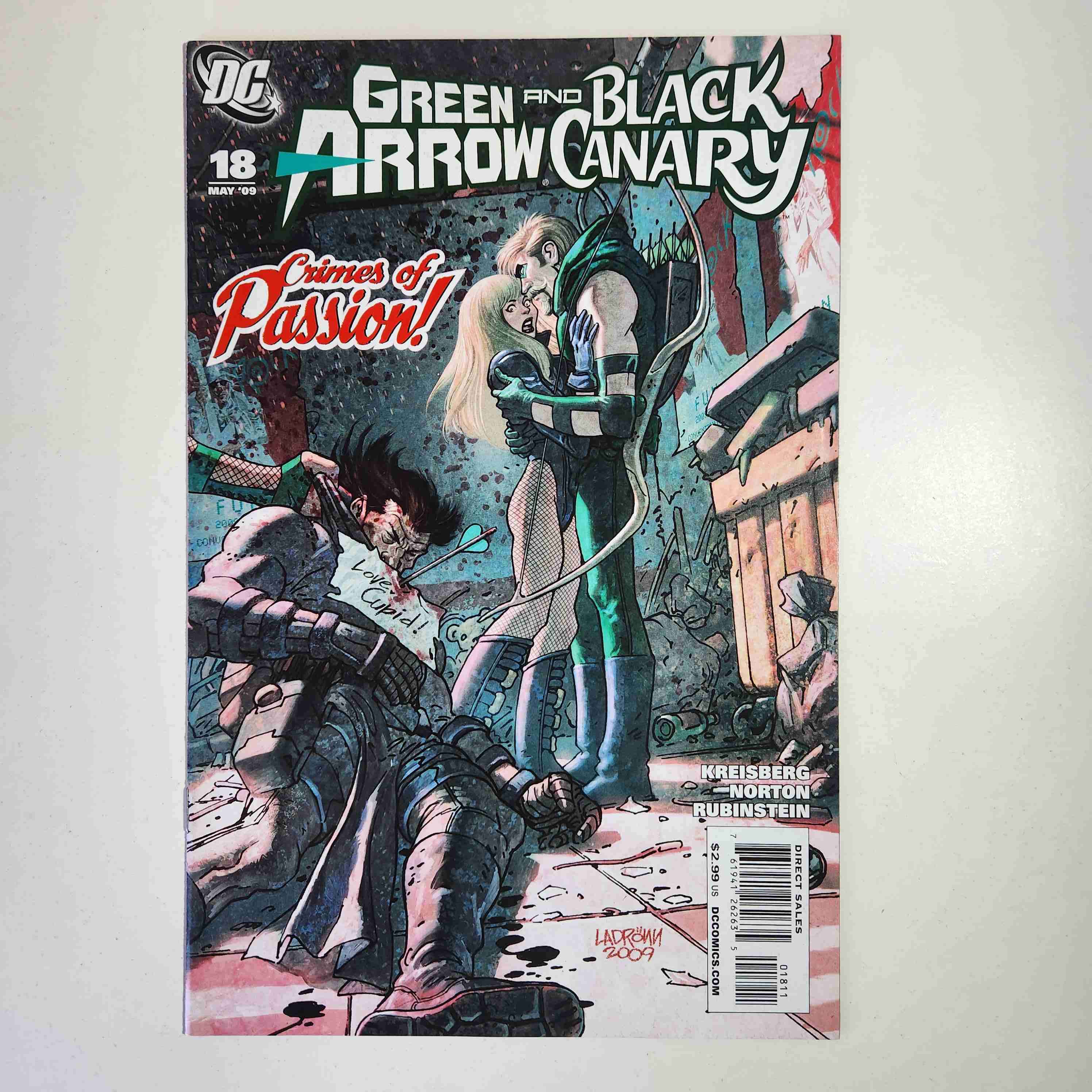DC COMIC GREEN ARROW vs Black Canary 🏹 2009 🇺🇲 - miniatura 1