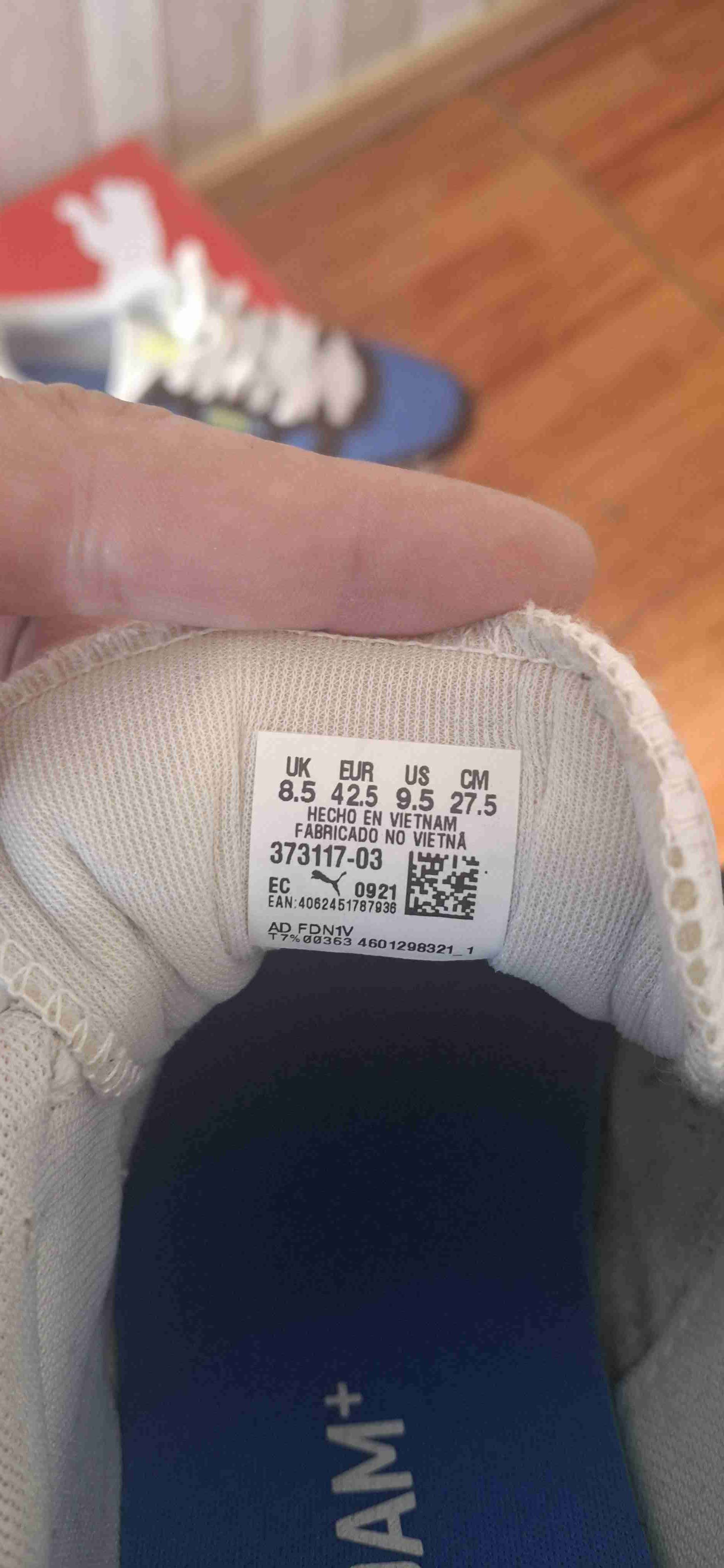 Zapatillas Puma azules y blancas - miniatura 5