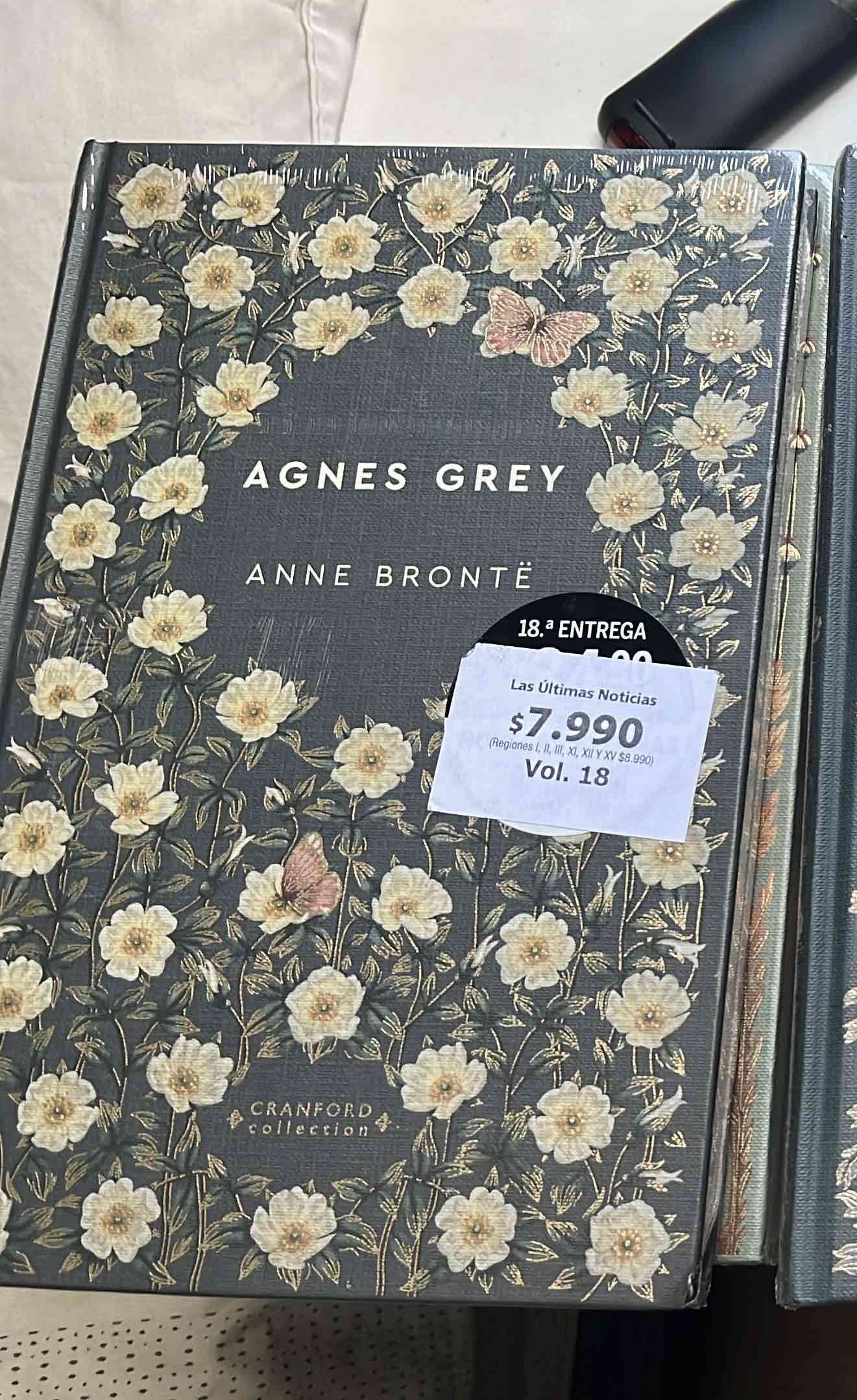 Libro Agnes Grey de Anne Brontë