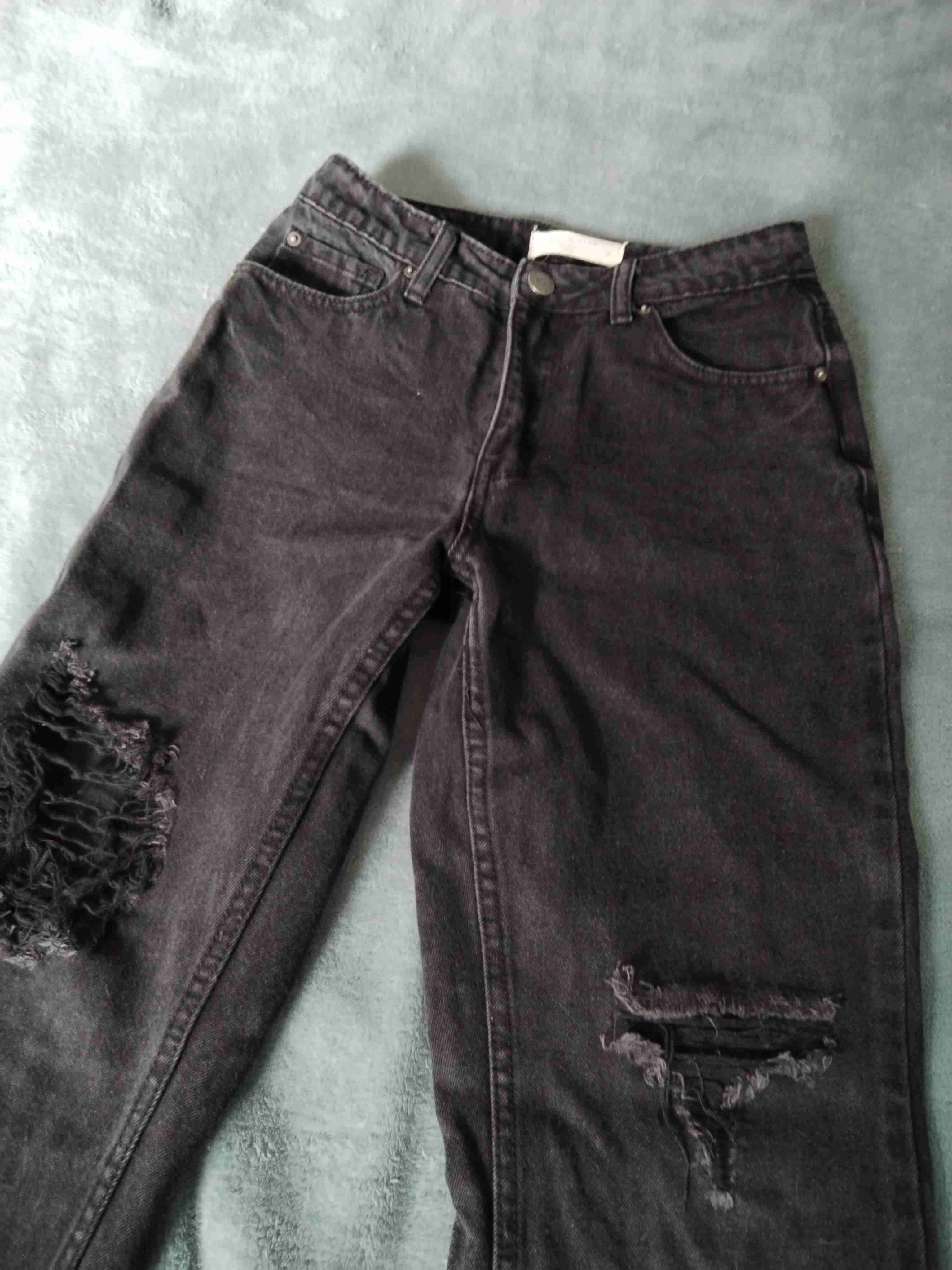 Jeans negros desgastados - miniatura 2