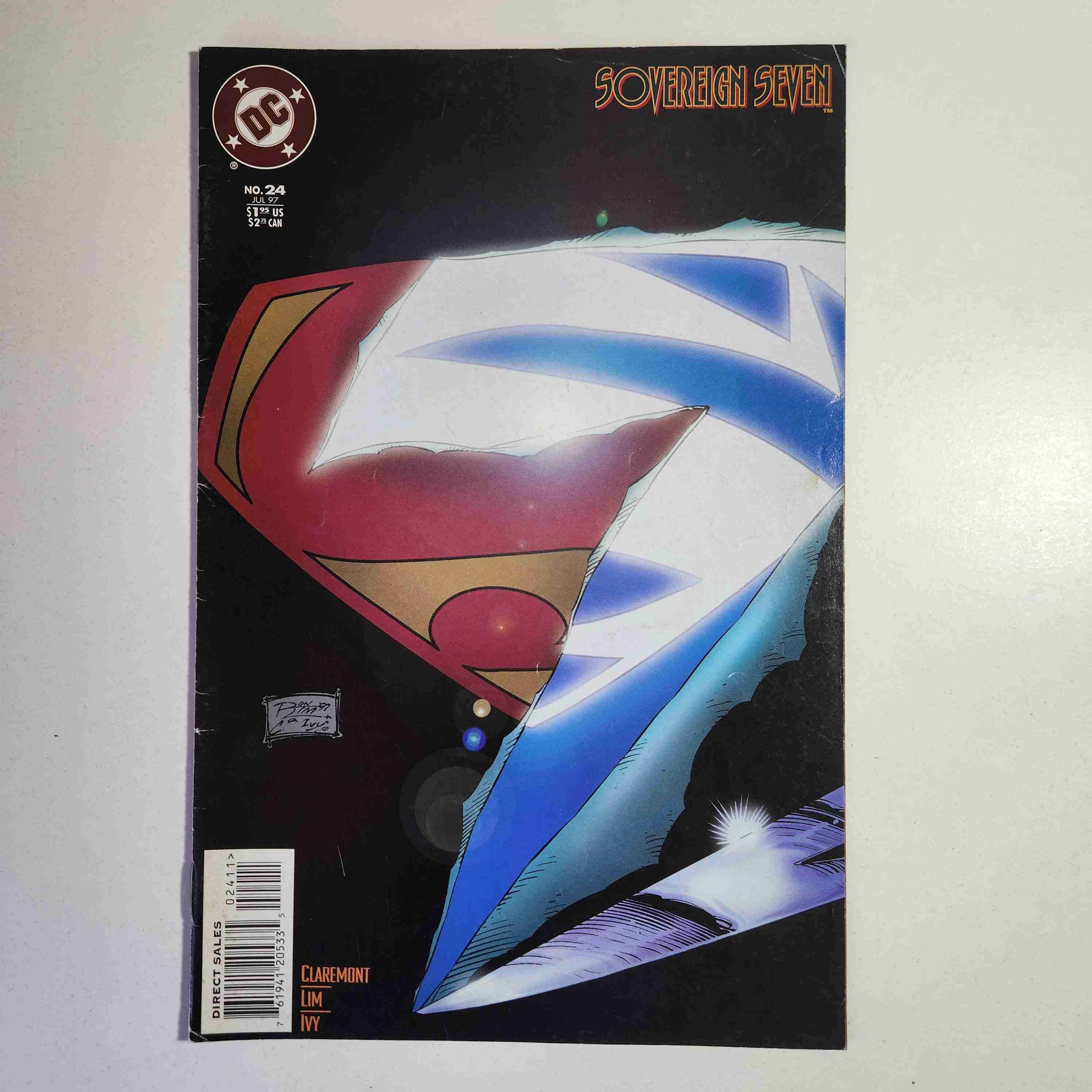 DC COMIC Soverihg Seven 1997 🇺🇸 - miniatura 1