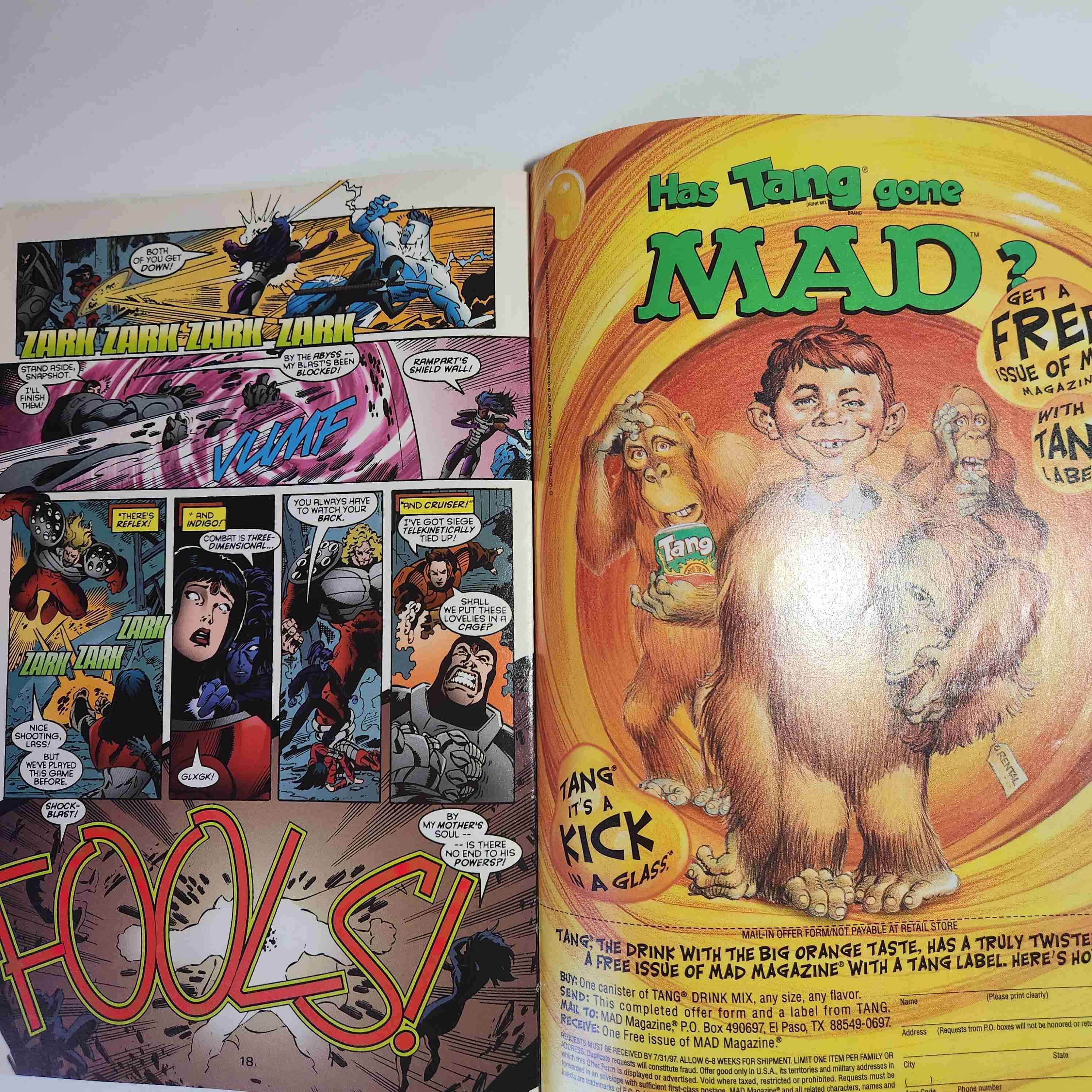 DC COMIC Soverihg Seven 1997 🇺🇸 - miniatura 3