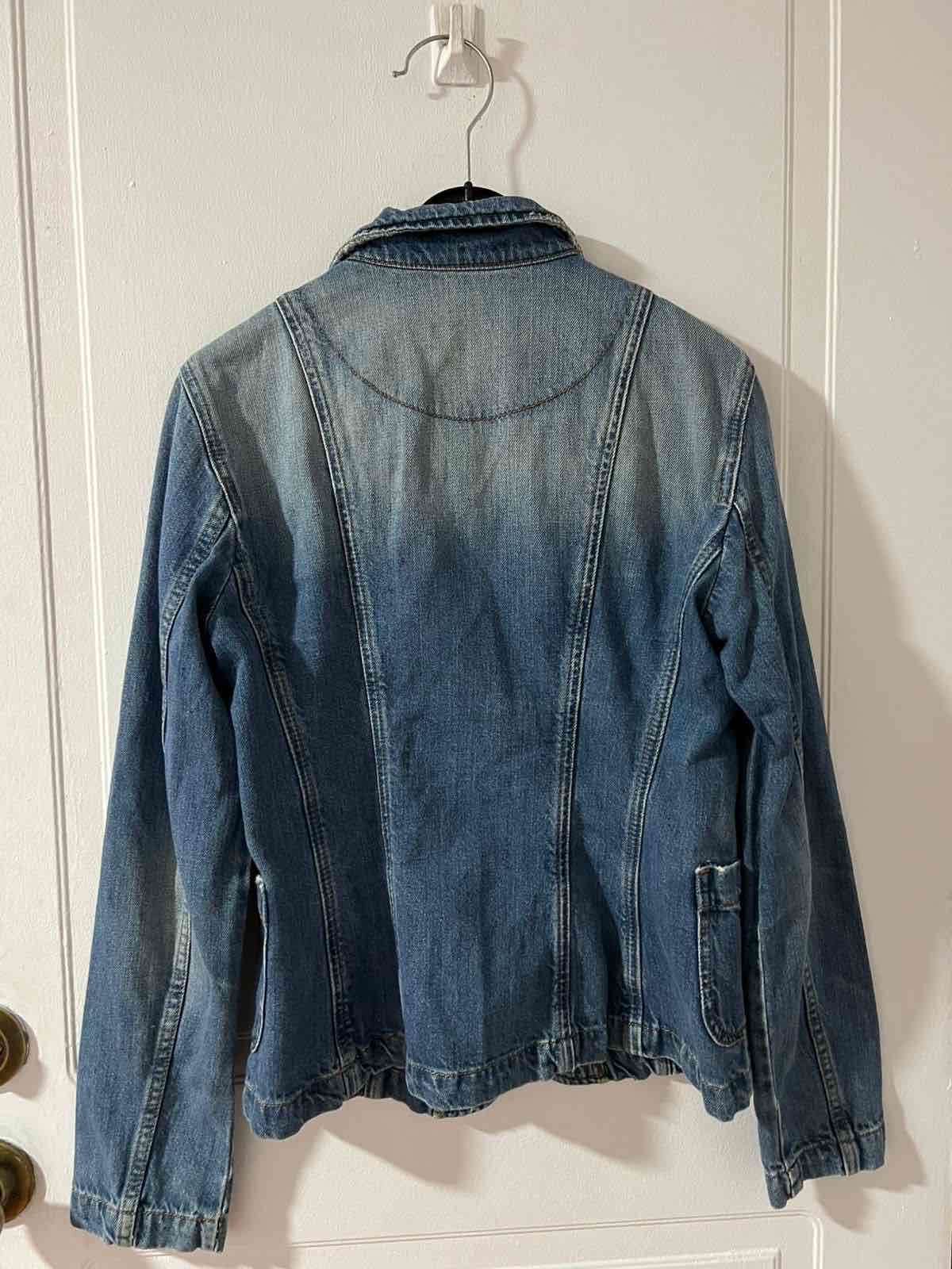 Chaqueta de mezclilla azul - miniatura 2