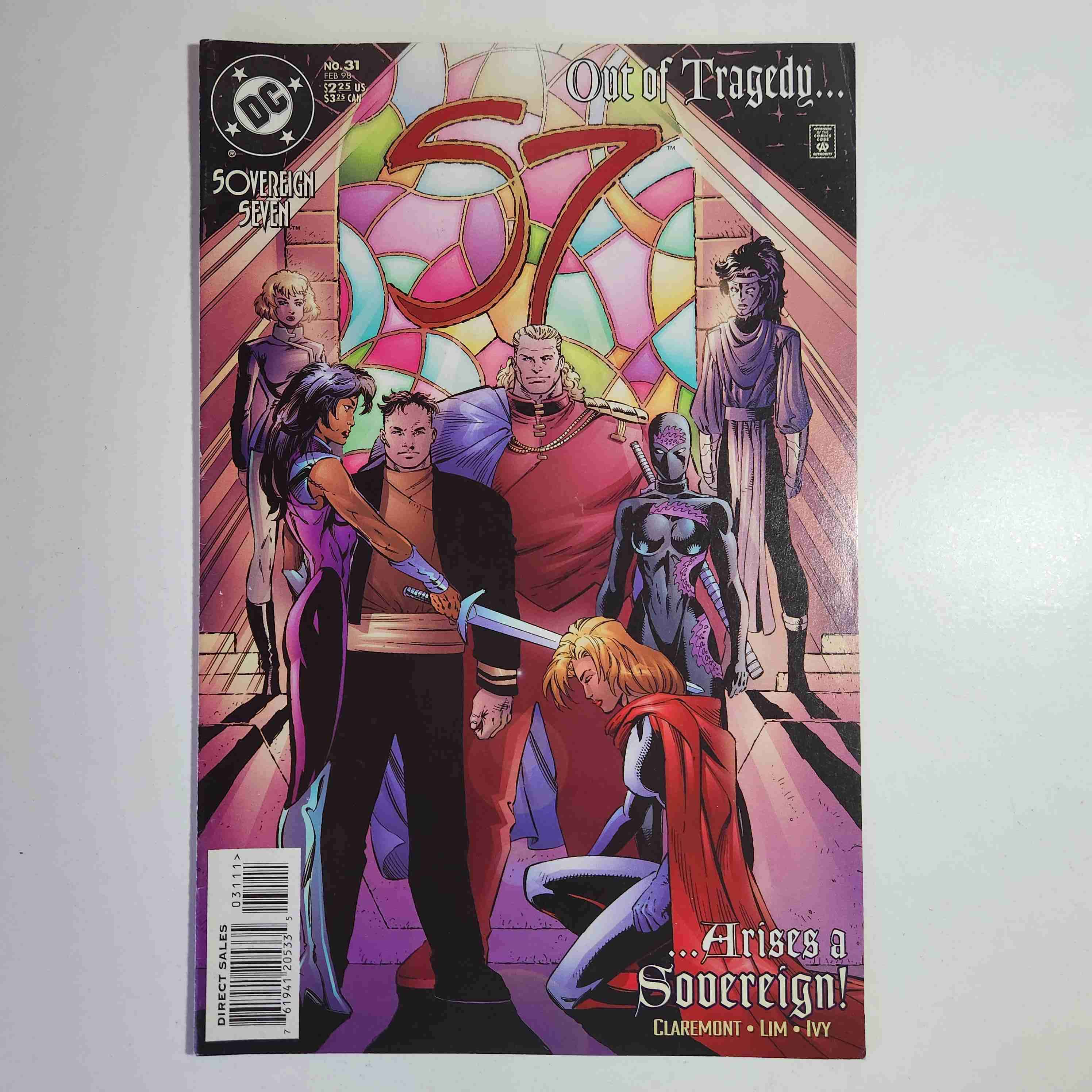 DC COMIC Soverihg Seven 1997 🇺🇸 - miniatura 1