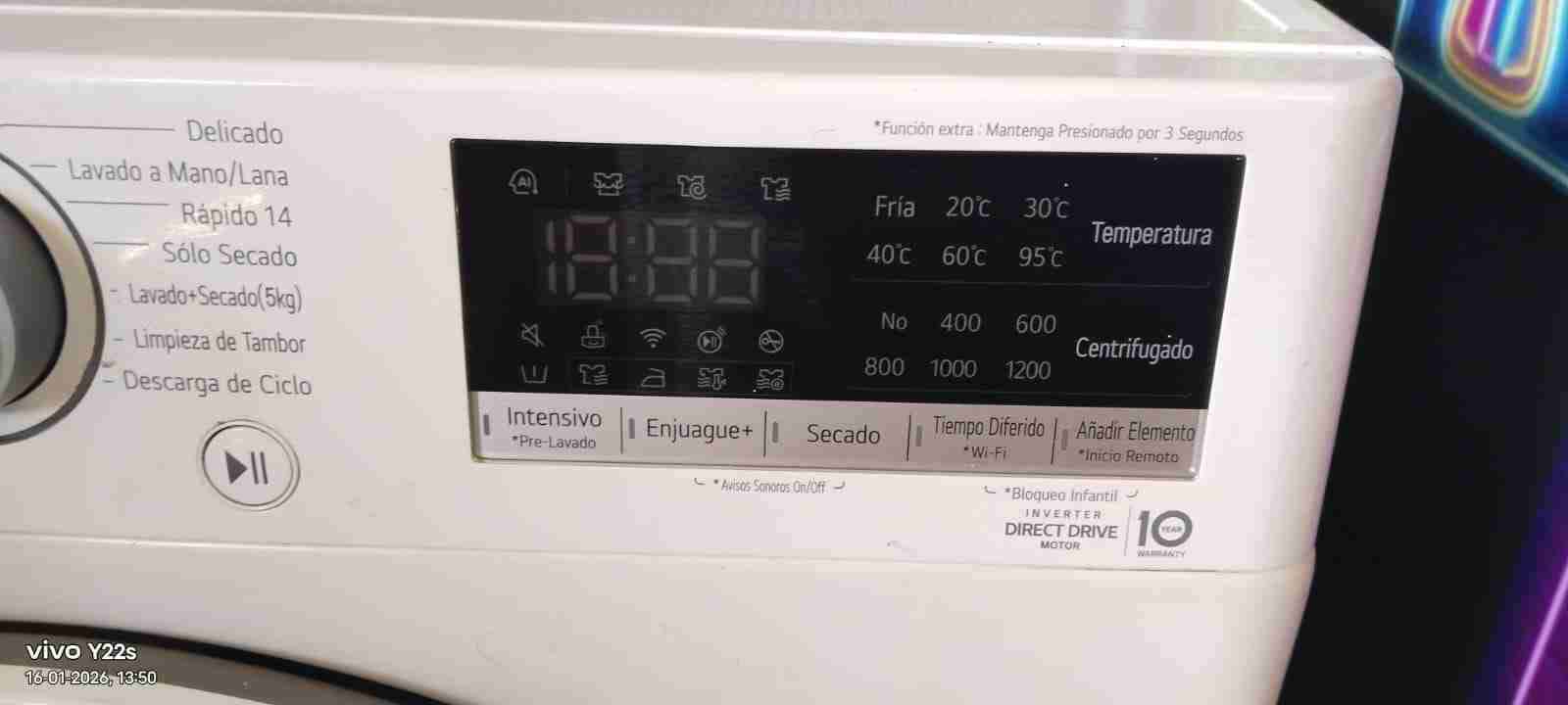 Lavadora-secadora LG 9/5 KG - miniatura 5