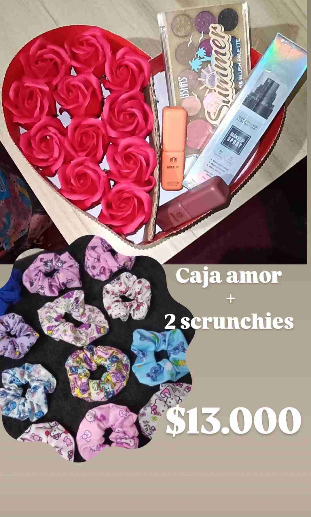 Set de belleza y scrunchies - miniatura 1