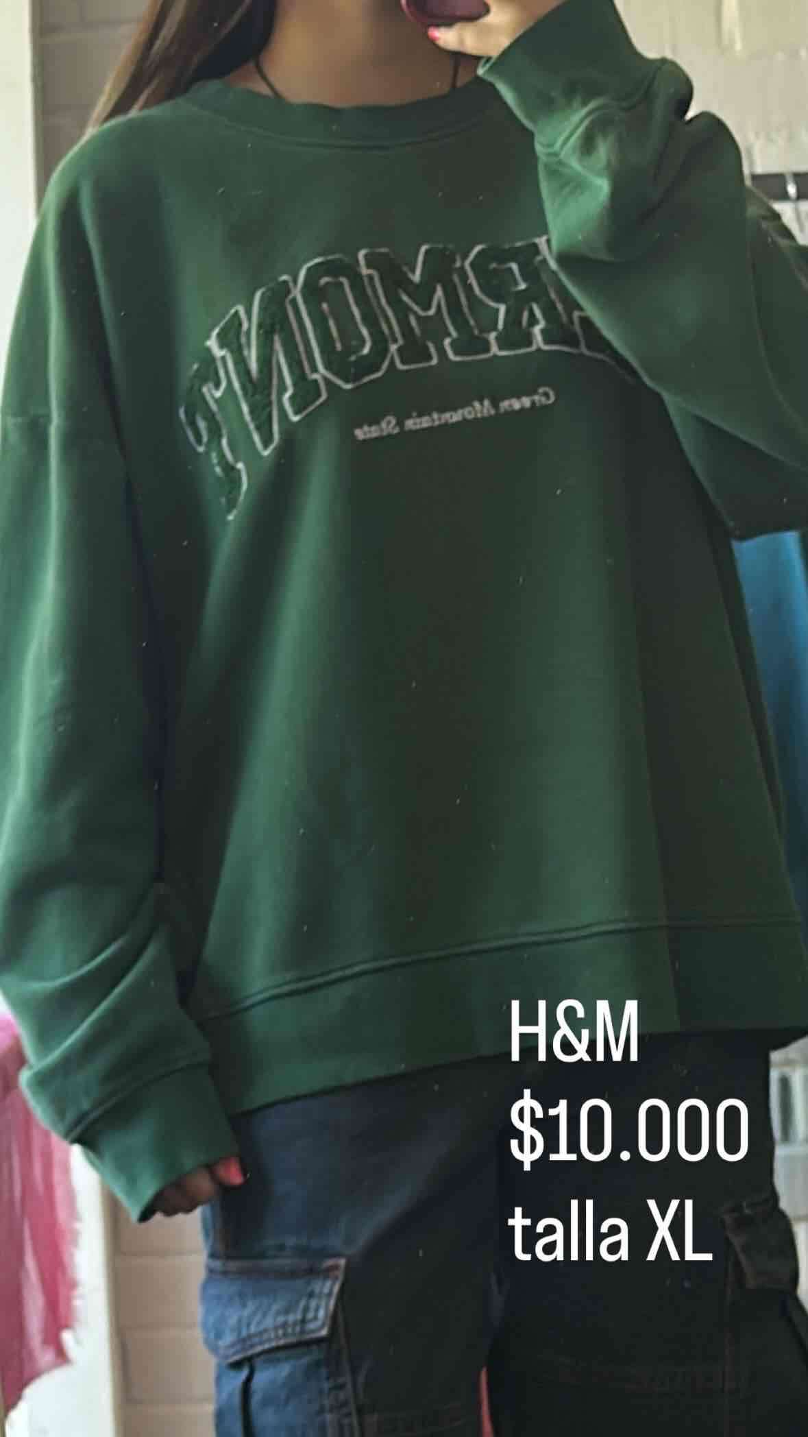 Polerón verde Vermont H&M