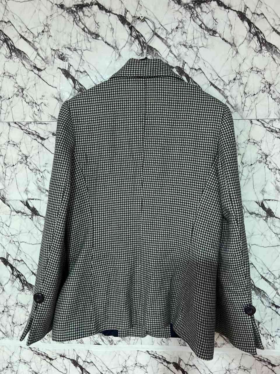 Chaqueta de cuadros gris - miniatura 2