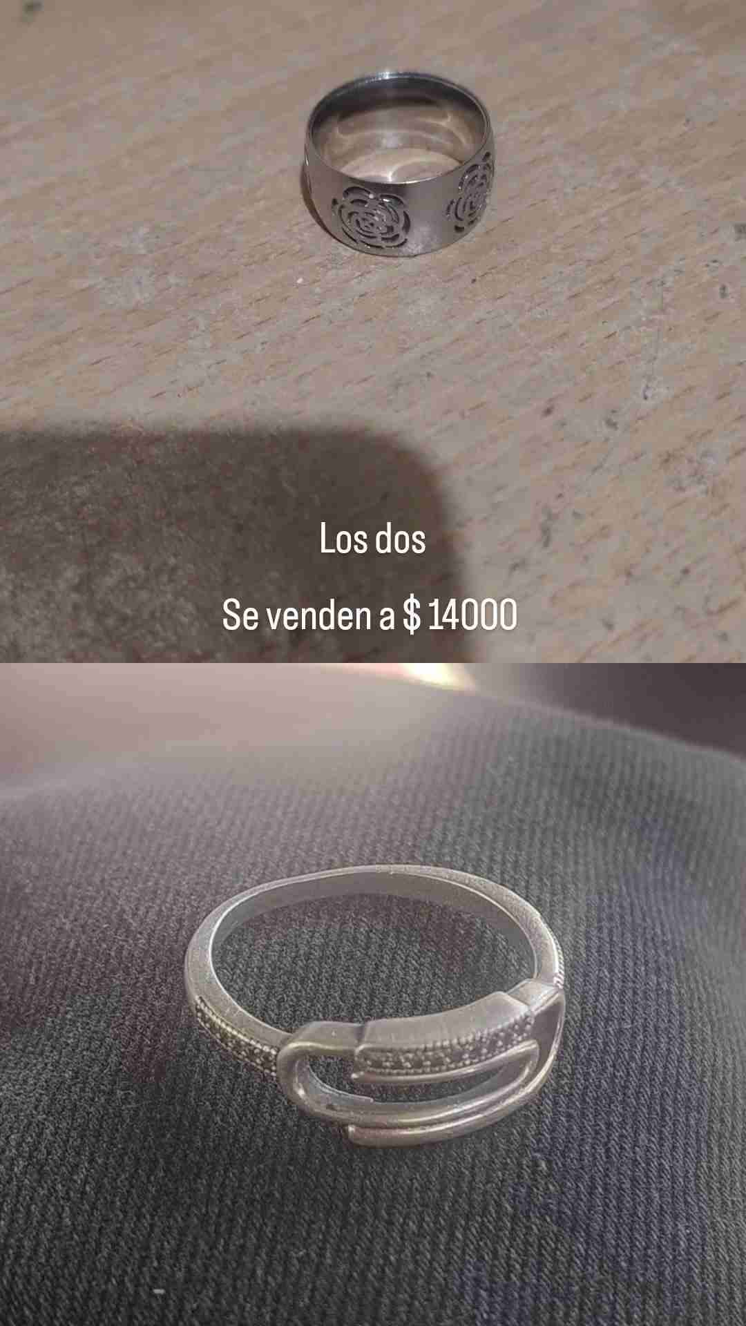 Anillos de plata