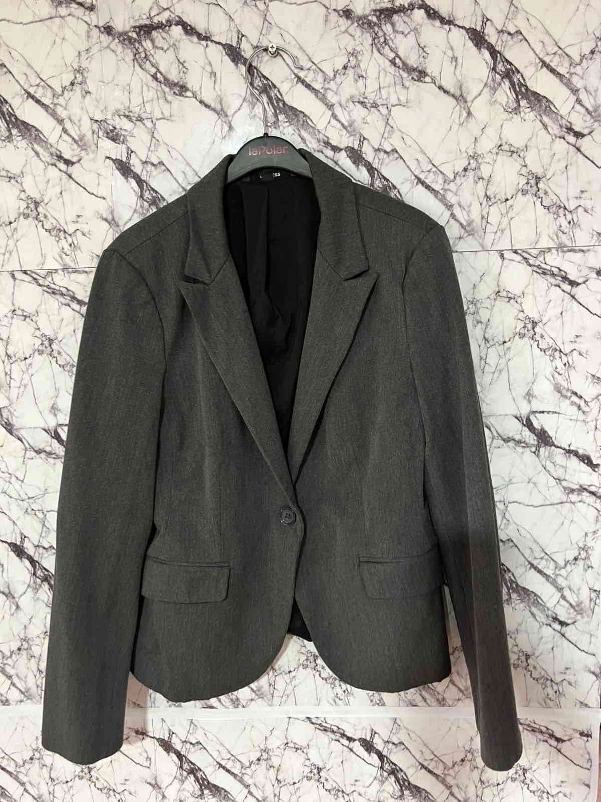 Blazer gris para mujer - miniatura 1