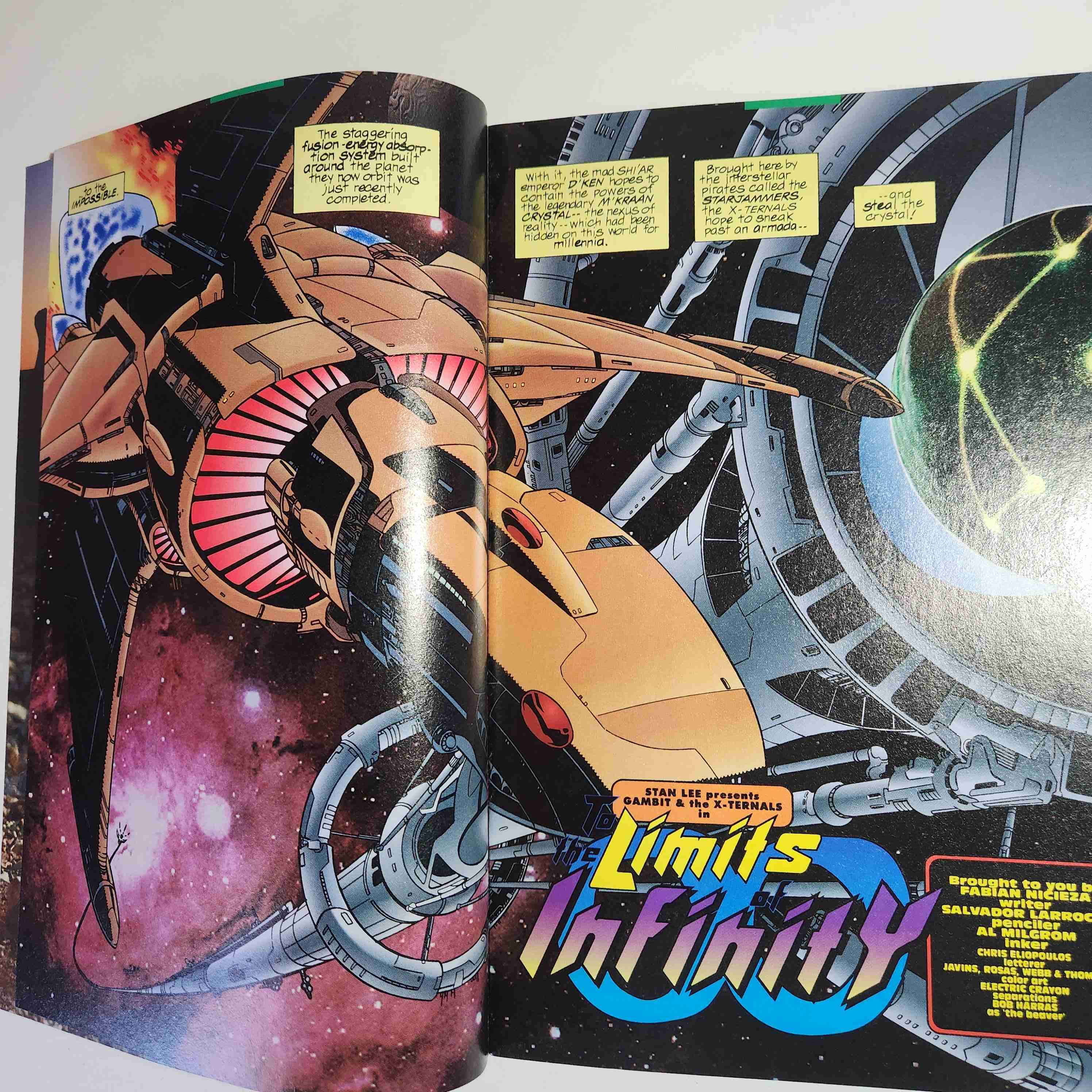 MARVEL COMIC GAMBIT and the X-TERNALS 1995 🇺🇲 - miniatura 3