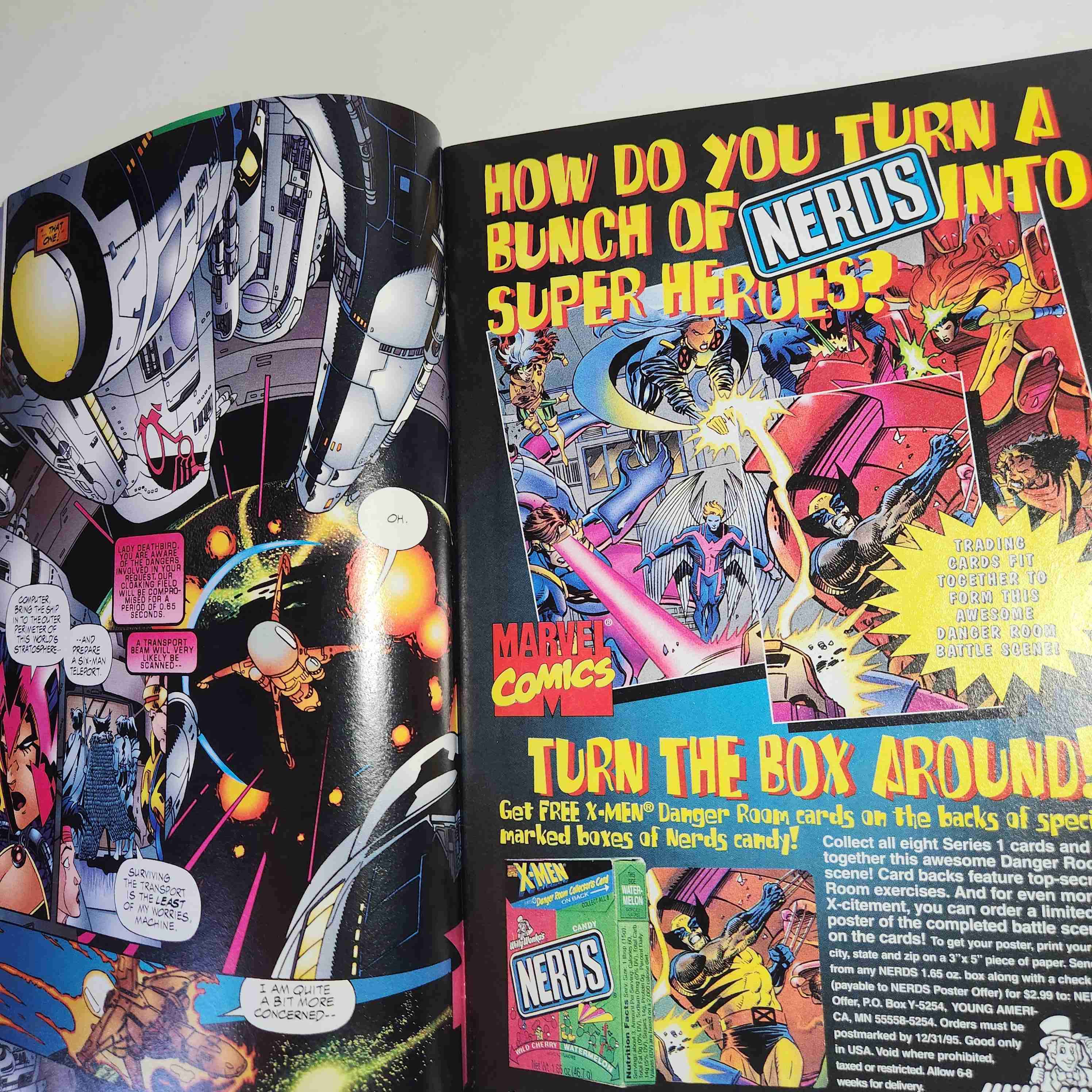 MARVEL COMIC GAMBIT and the X-TERNALS 1995 🇺🇲 - miniatura 4