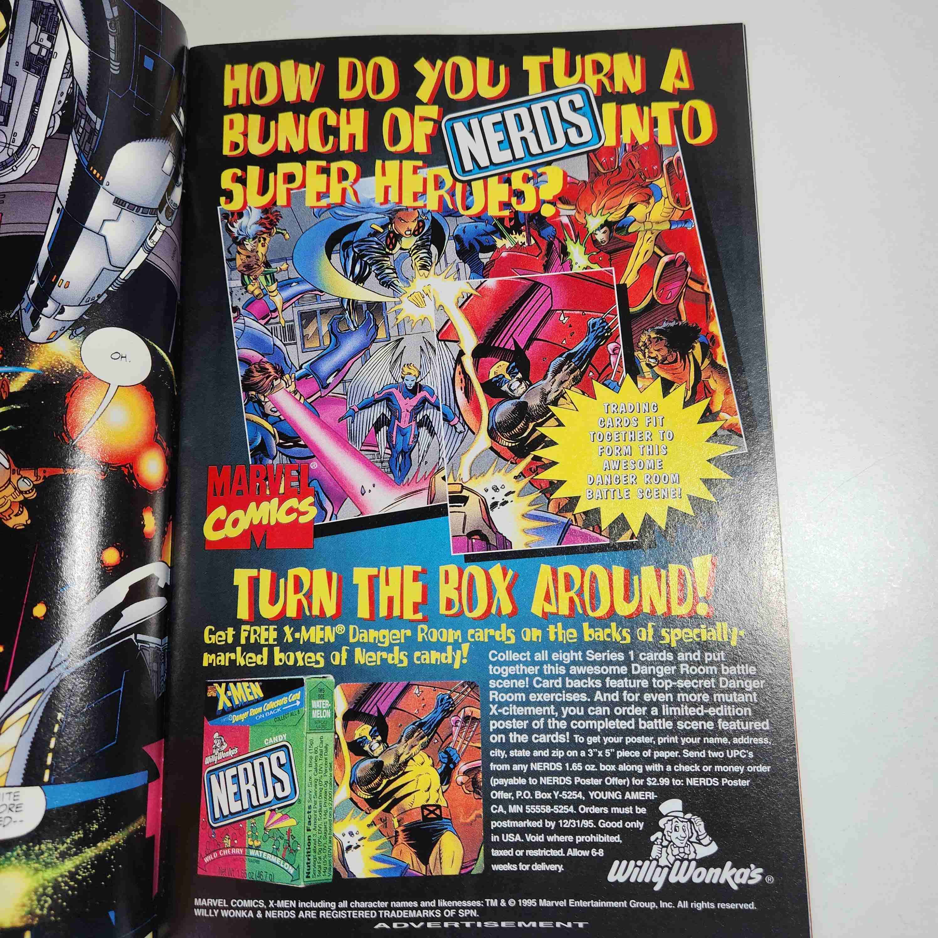 MARVEL COMIC GAMBIT and the X-TERNALS 1995 🇺🇲 - miniatura 5