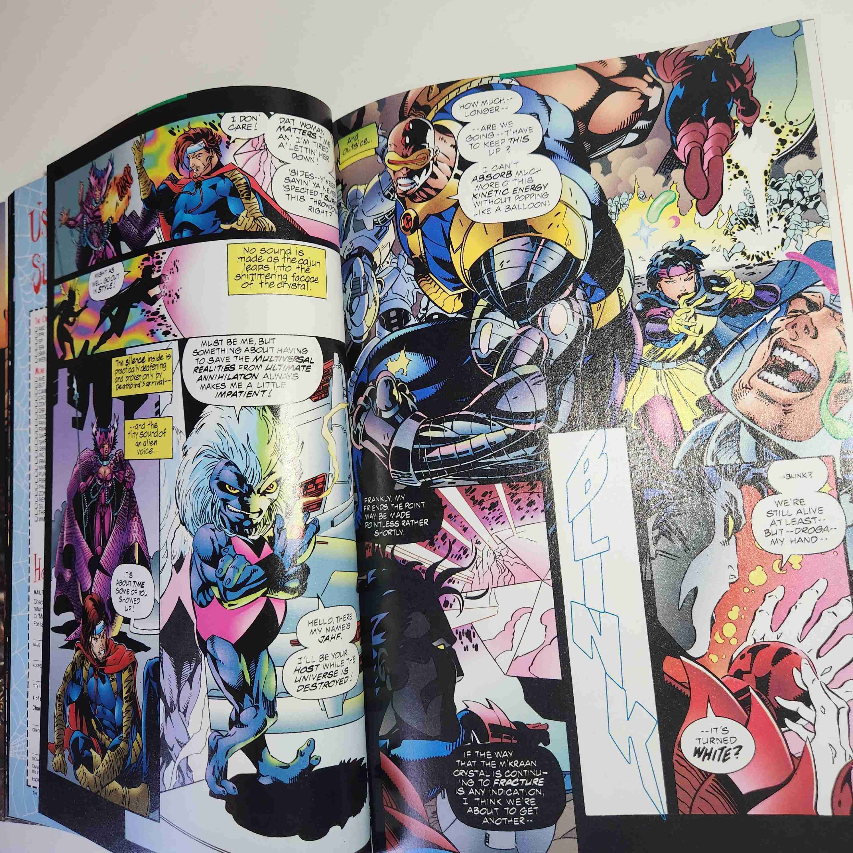 MARVEL COMIC GAMBIT and the X-TERNALS 1995 🇺🇲 - miniatura 6