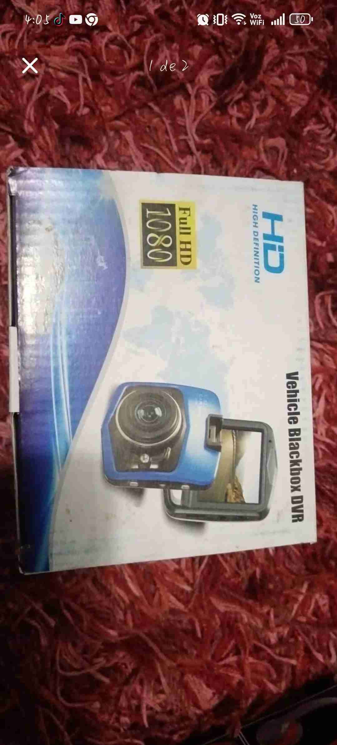 Cámara DVR para vehículo Full HD 1080p - miniatura 1