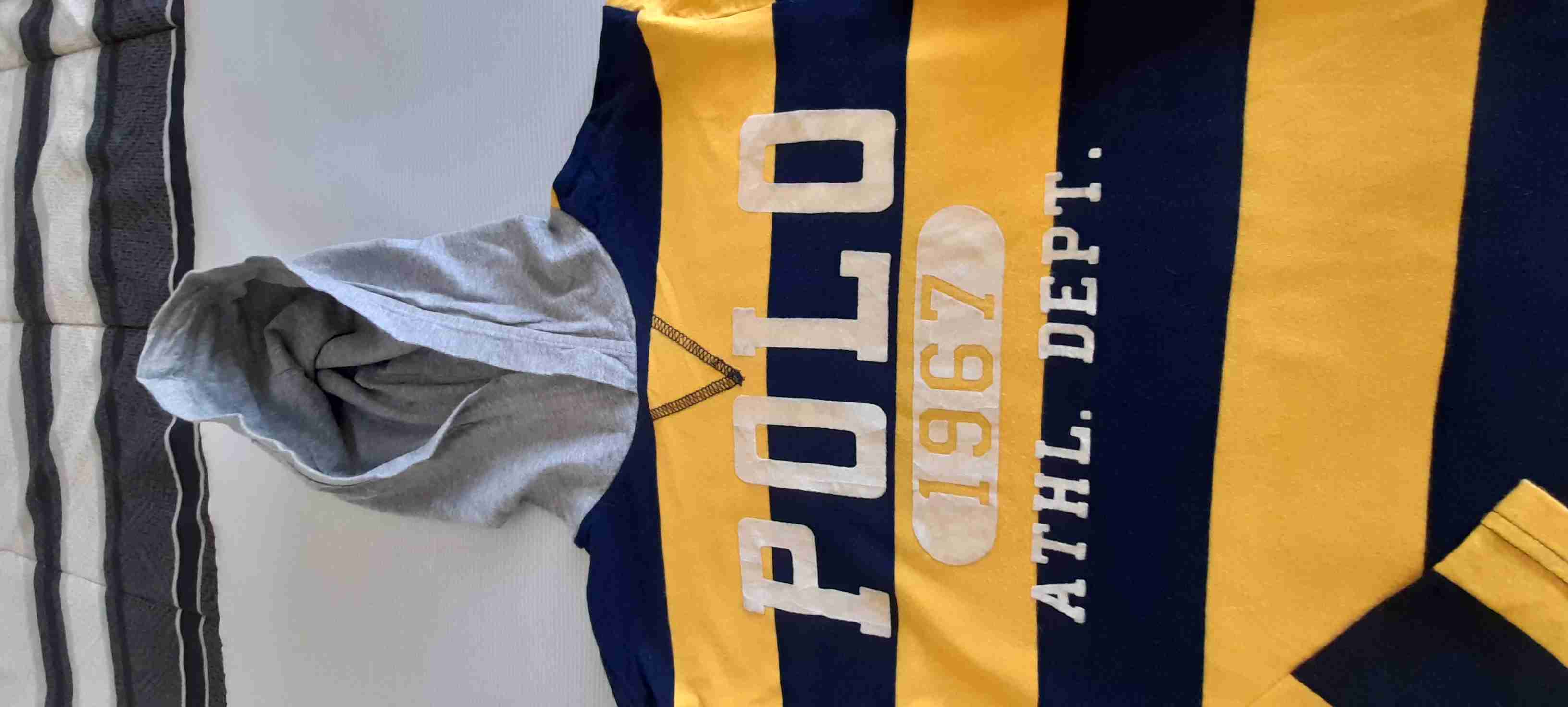 Polera con capucha rayas Polo - miniatura 4