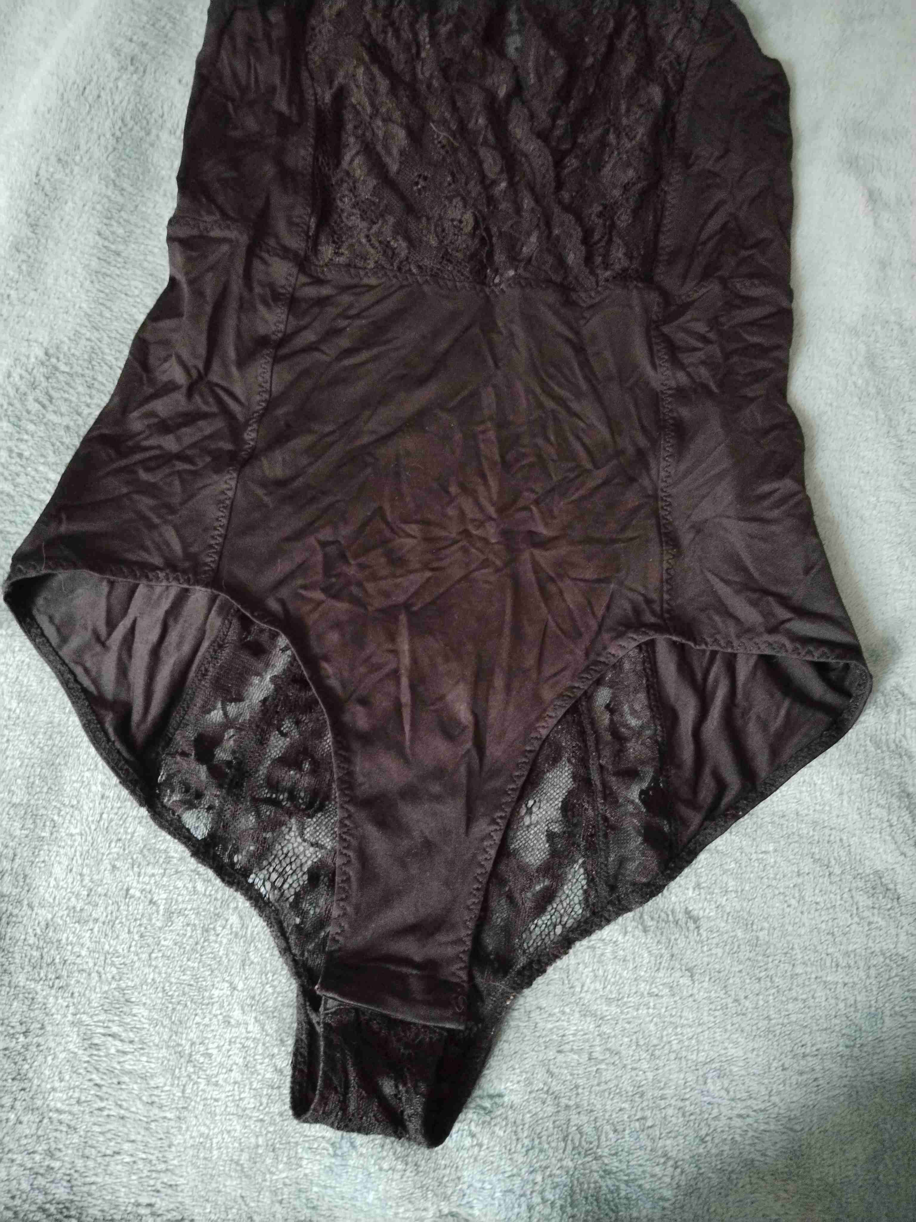 Body de encaje negro - miniatura 3