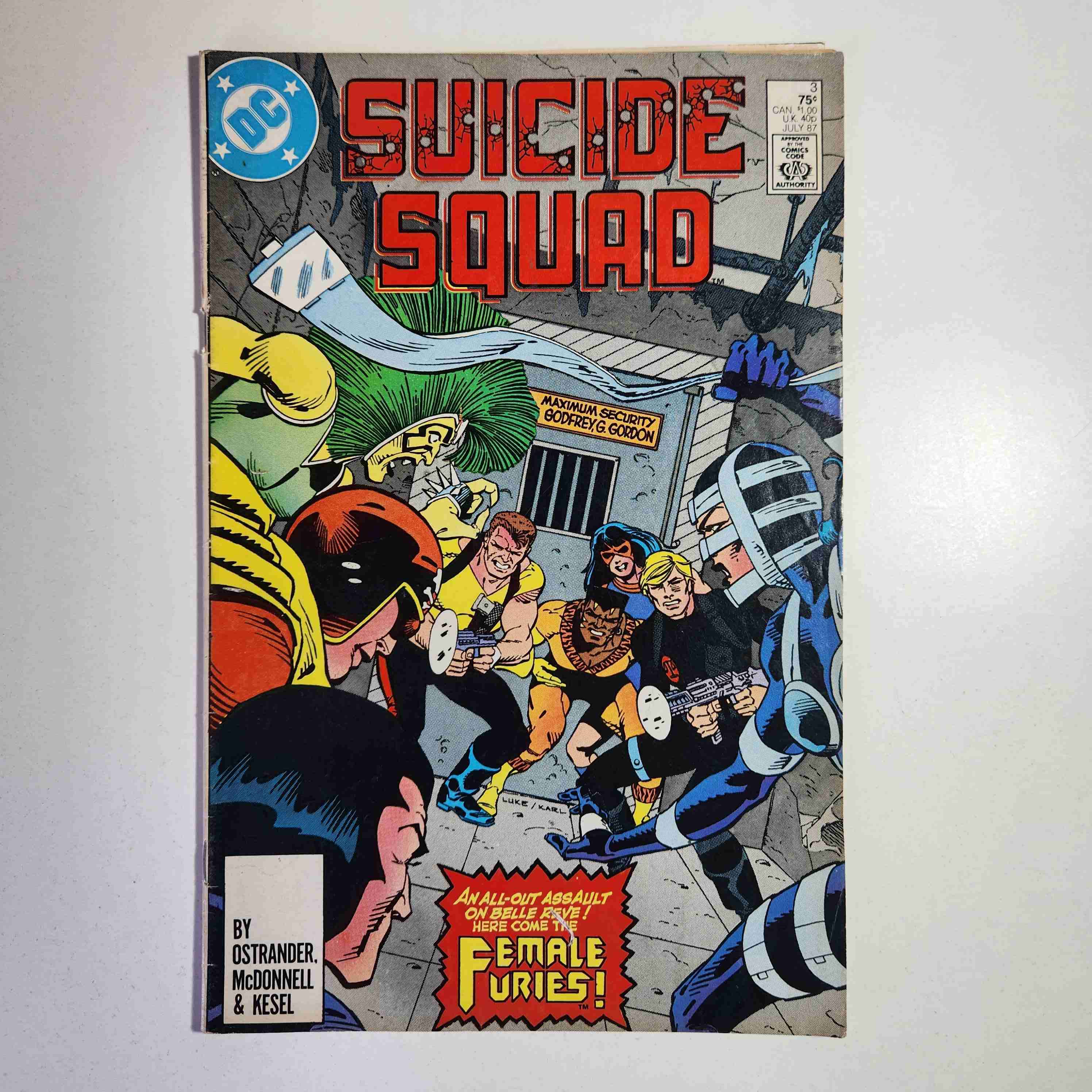 MARVEL COMICS SUICIDE SQUAD 1987🇺🇲 - miniatura 1