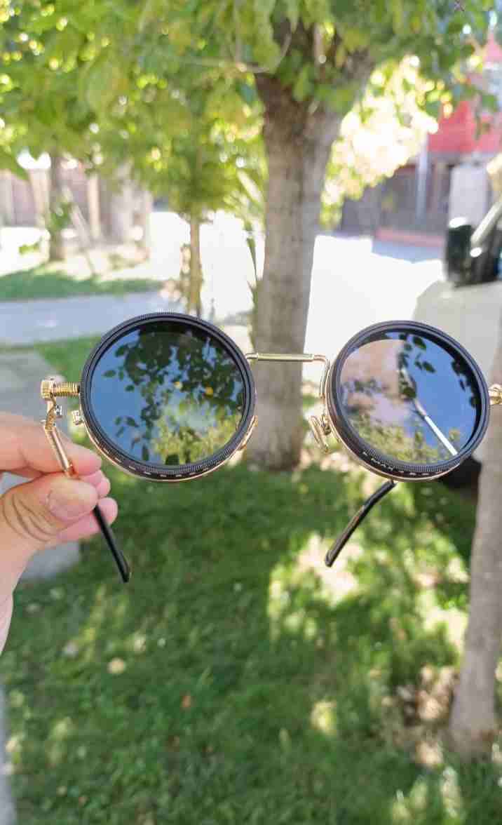 Lentes de sol regulables redondos vintage ND9 - miniatura 1