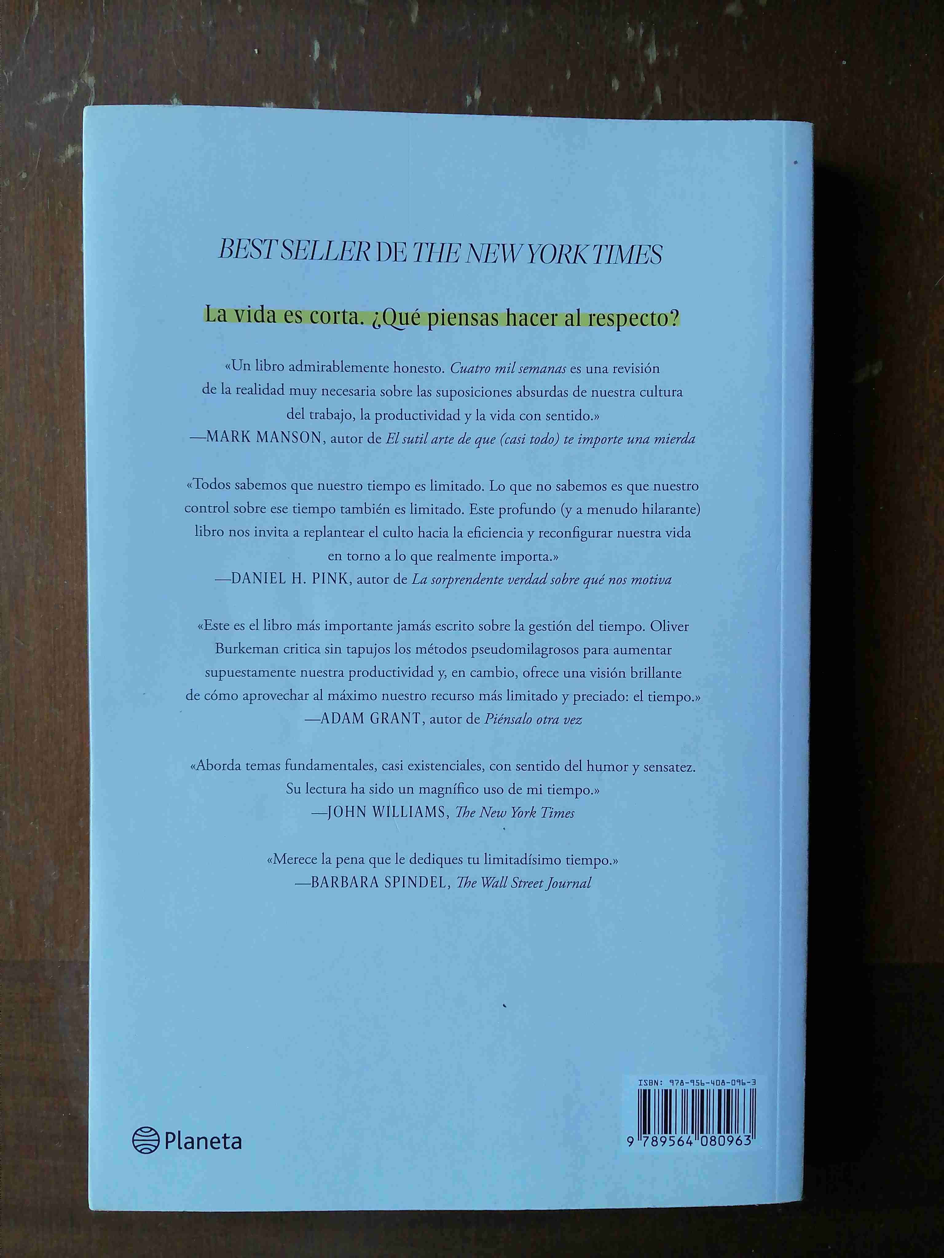 Libro - Cuatro mil semanas - miniatura 2