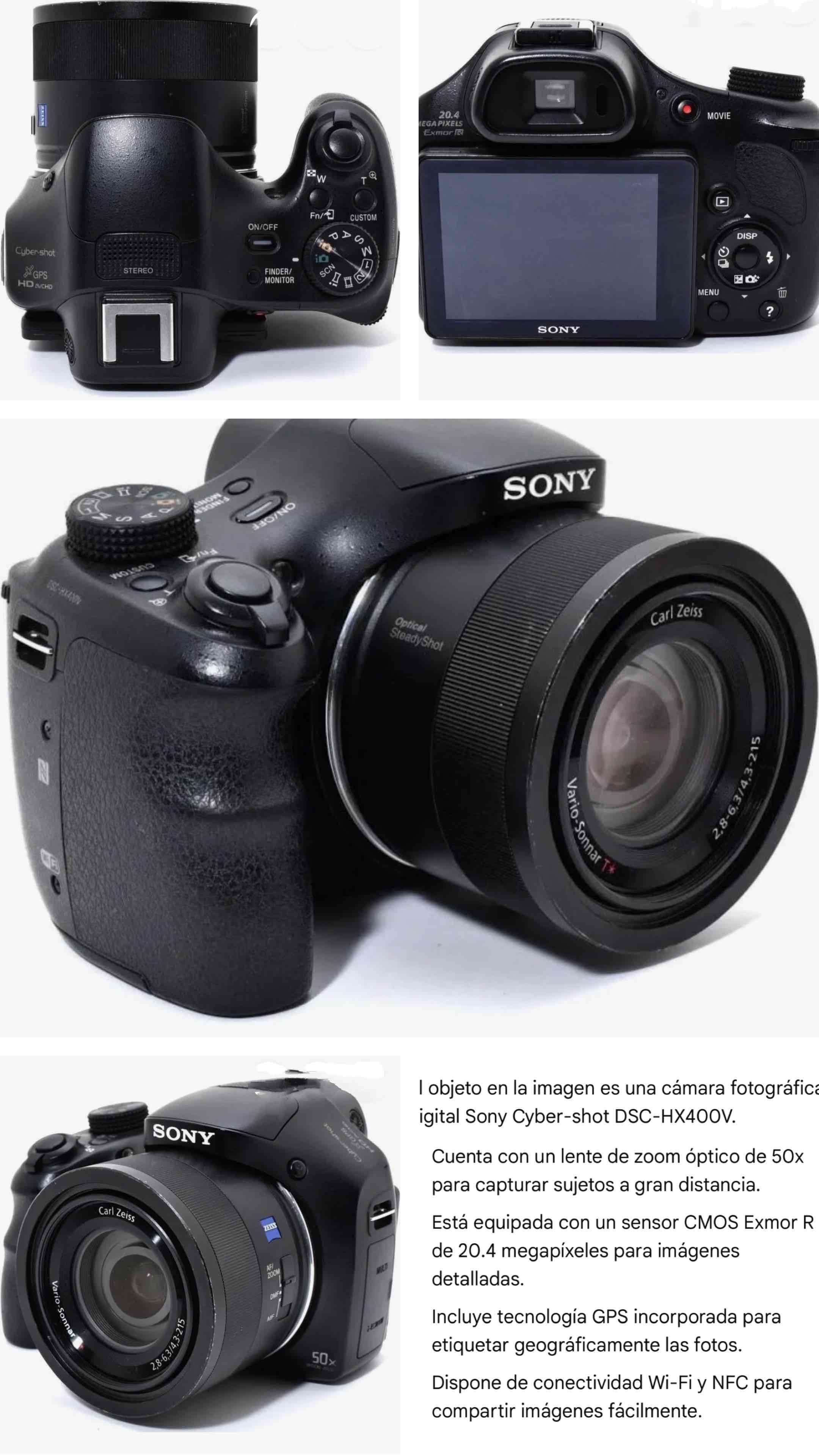 Cámara Sony Cyber-shot DSC-HX400V