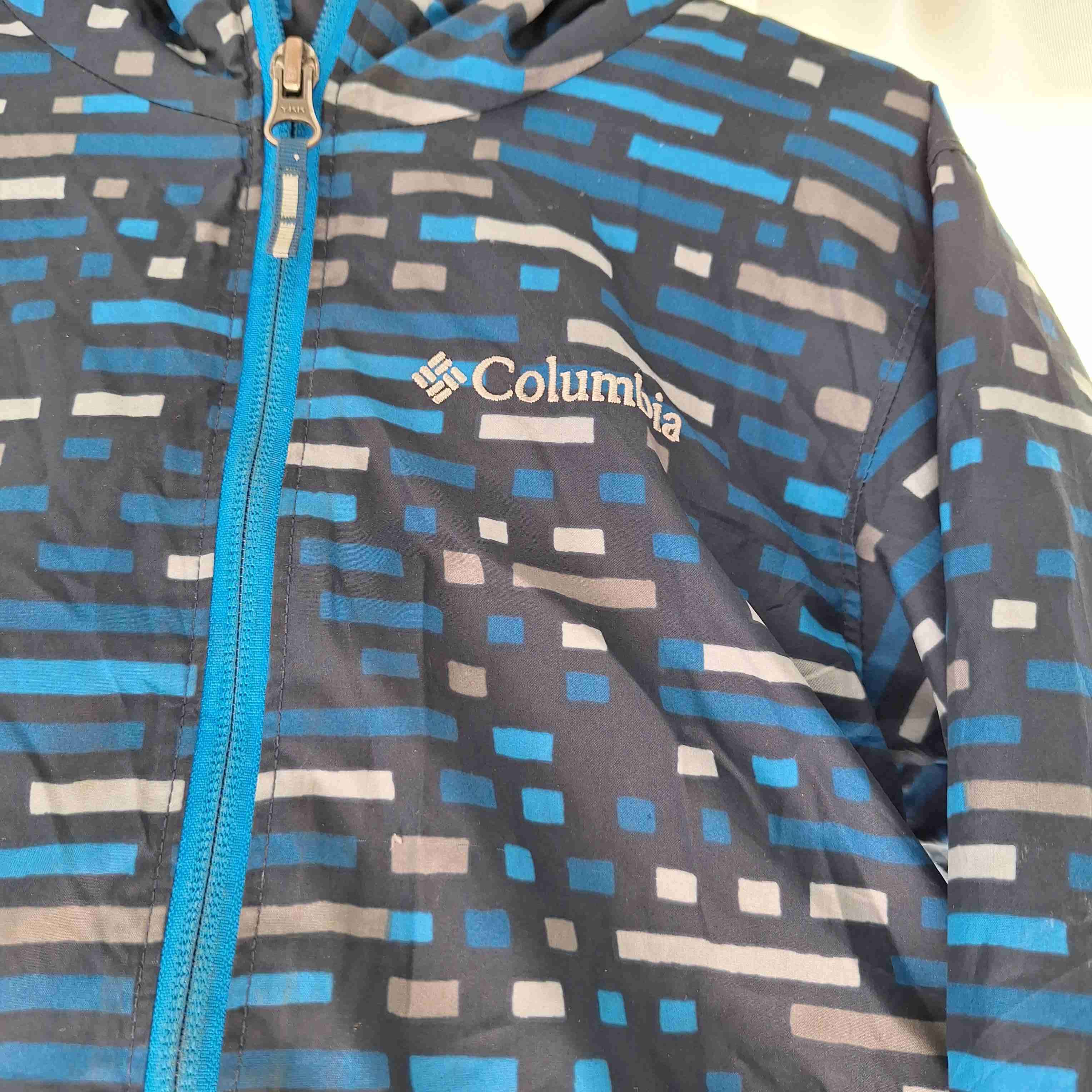 Chaqueta cortavientos Columbia azul talla 5/6 - miniatura 3