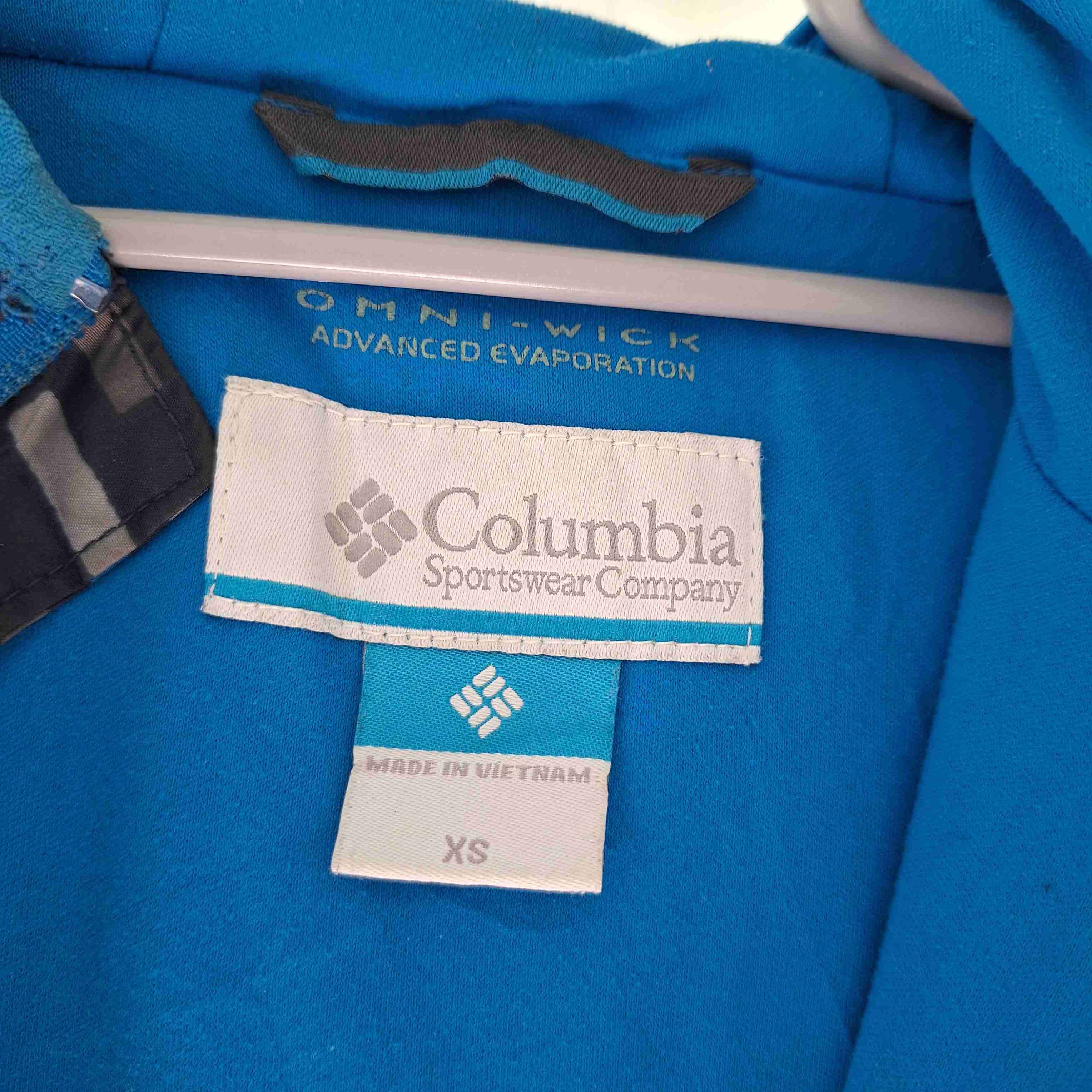 Chaqueta cortavientos Columbia azul talla 5/6 - miniatura 4
