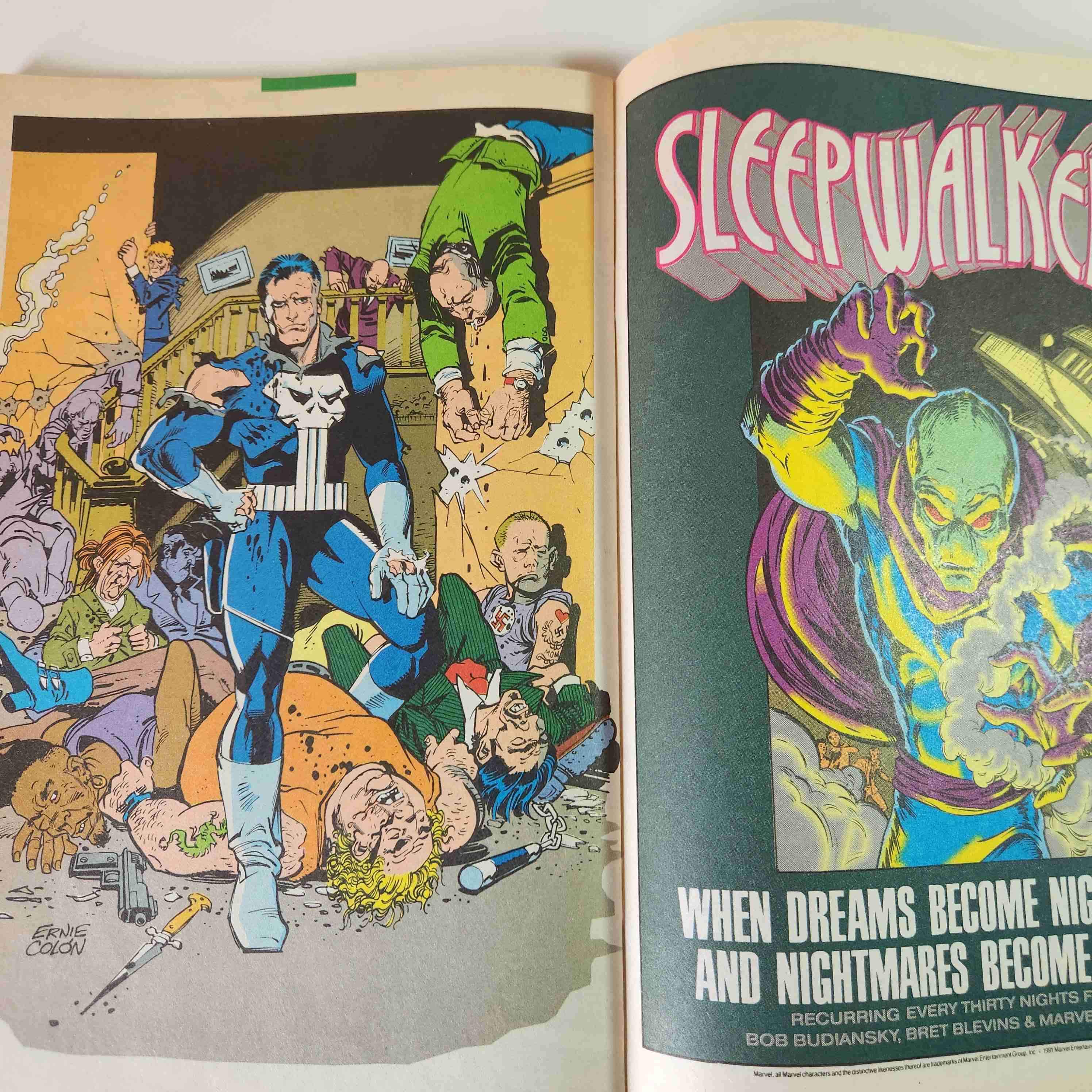 MARVEL COMICS, THE PUNISHER, AÑO 1991 🇺🇸 - miniatura 3