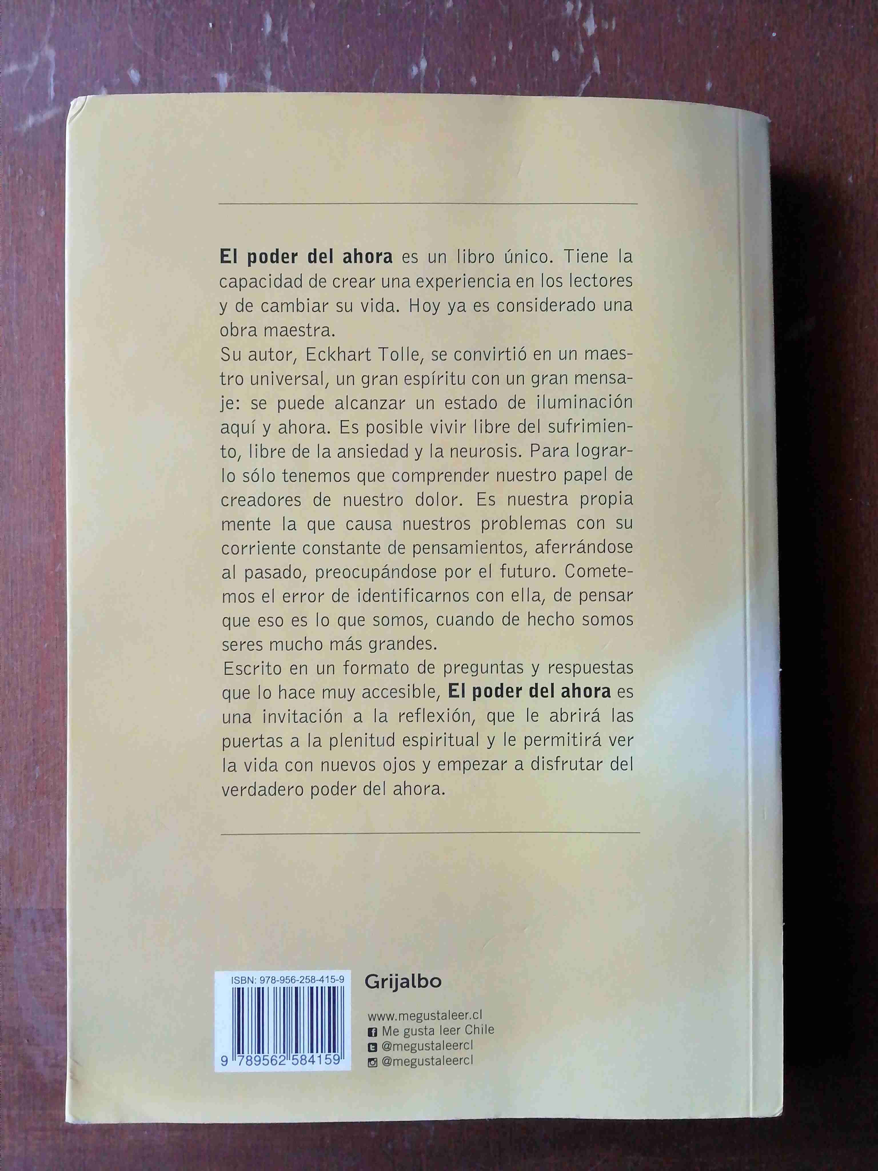 Libro El Poder del Ahora - miniatura 2