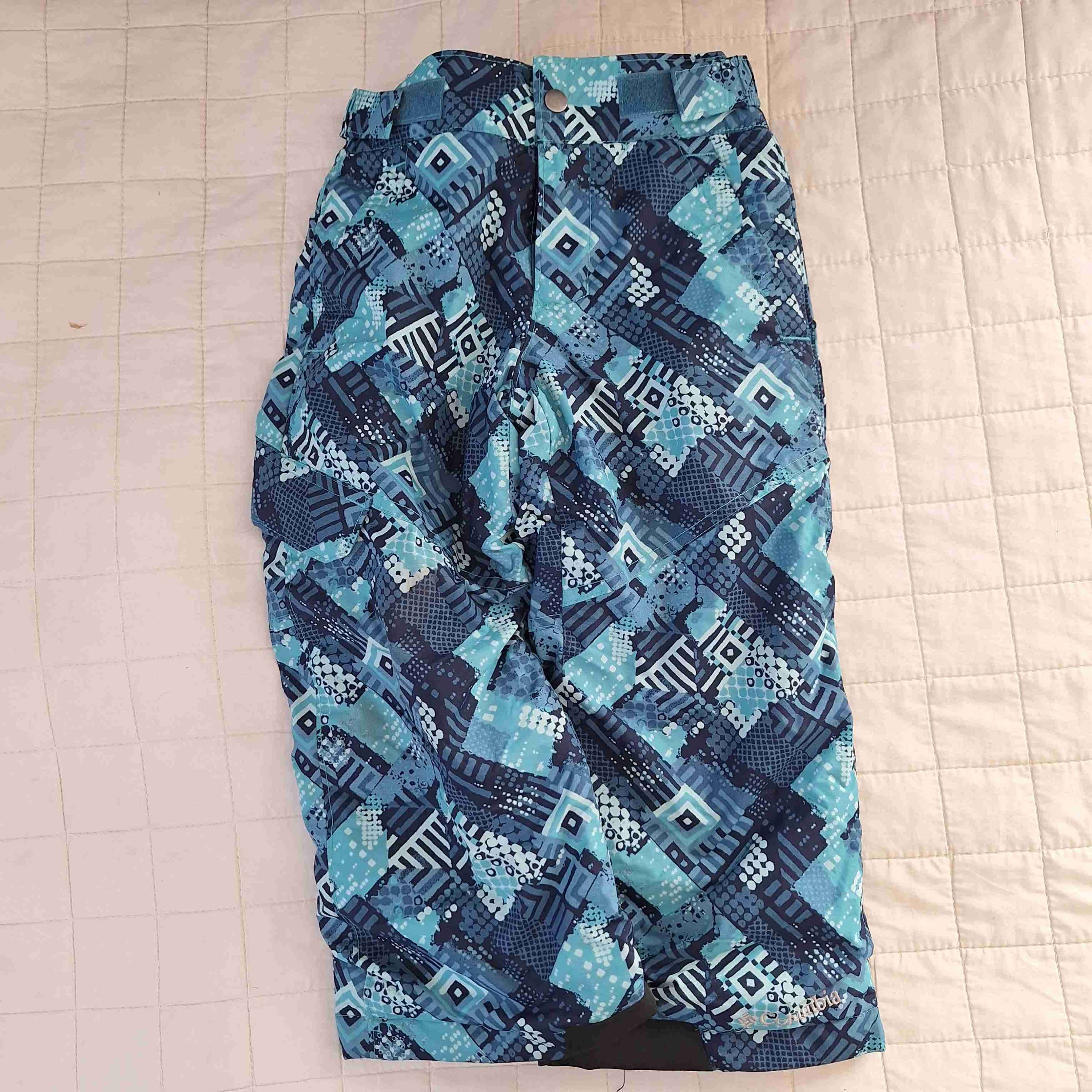Pantalones columbia de nieve azules talla 4/5 - miniatura 2
