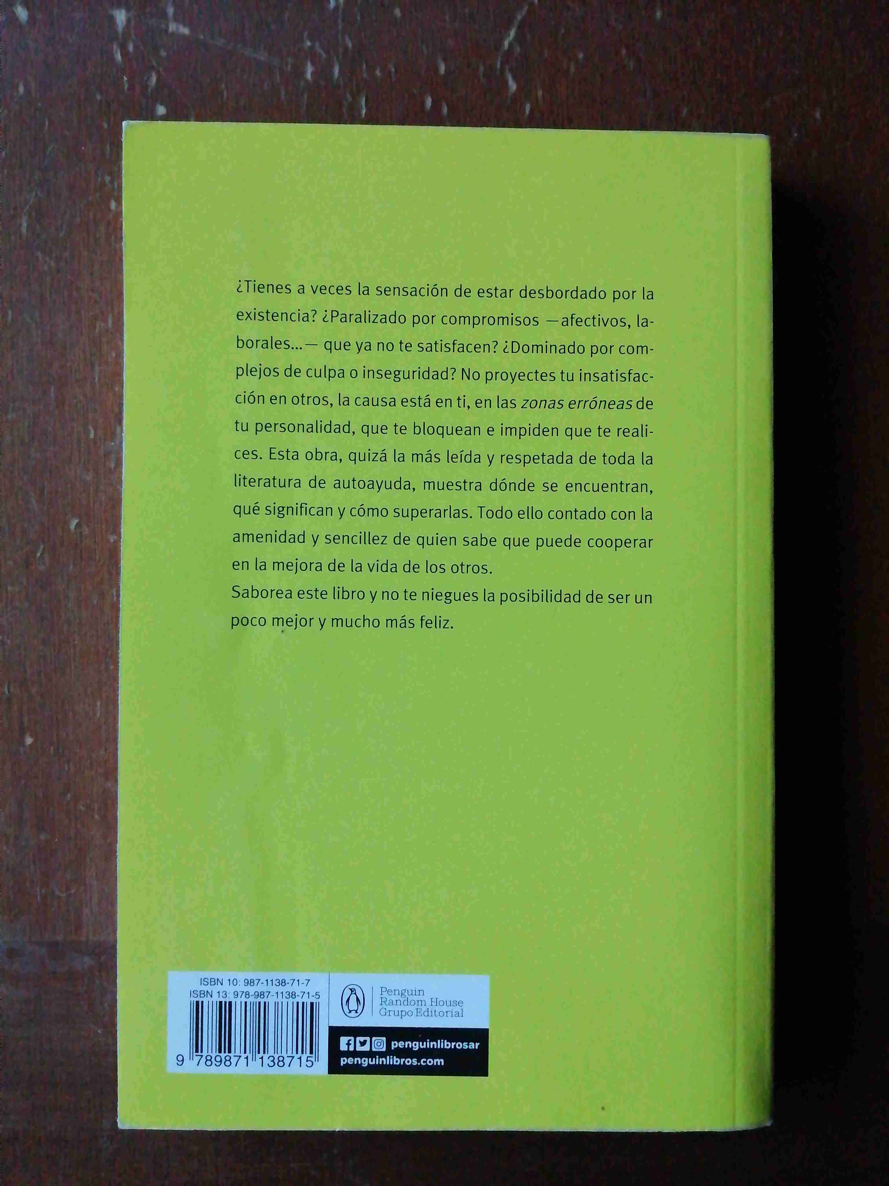 Libro - Tus zonas erróneas - miniatura 2